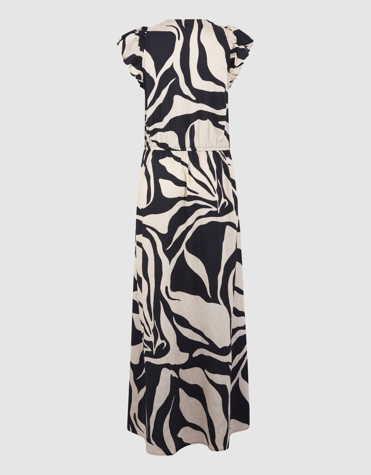 Bedrucktes Maxikleid in Schwarz SHOEBY WOMEN