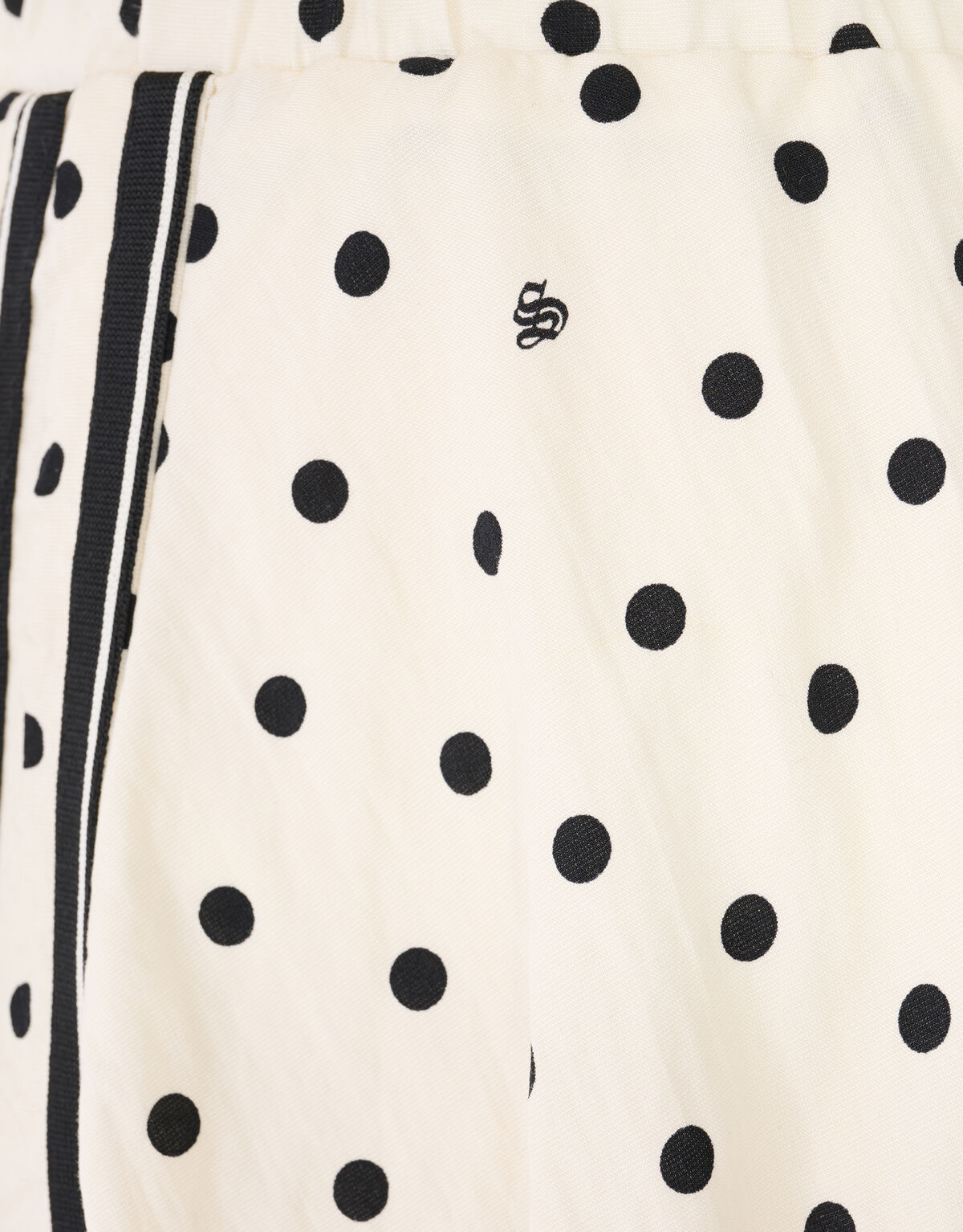 Polkadot Minirock Gebrochenes Wei&szlig; SHOEBY WOMEN