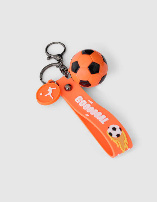 Ziel Schl&uuml;sselanh&auml;nger Orange SHOEBY ACCESSOIRES