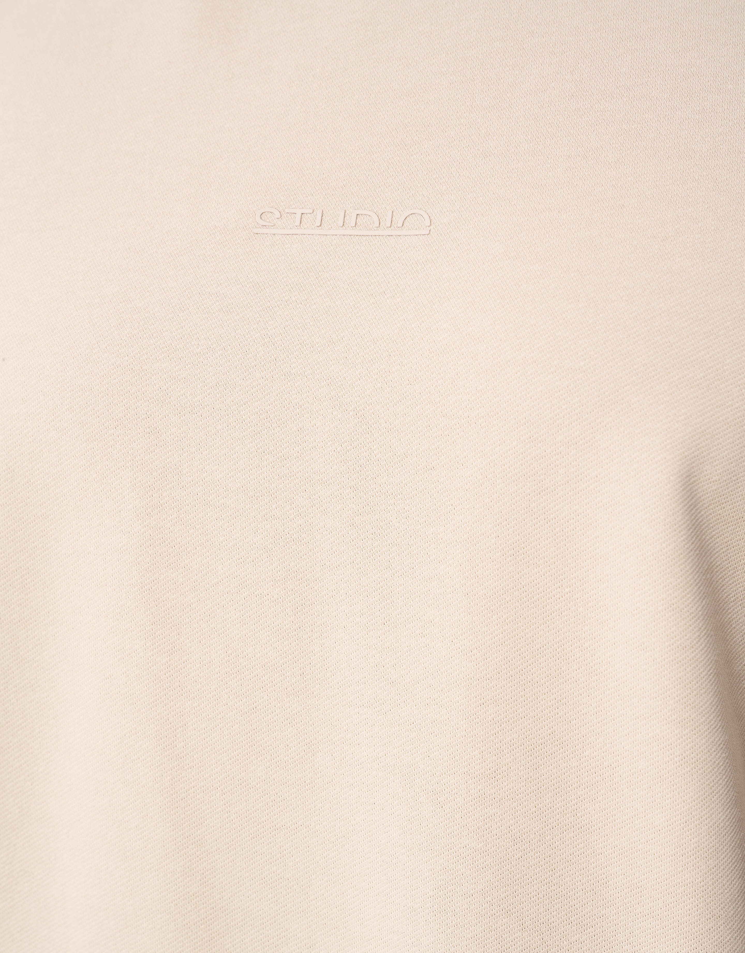 Studio Text Kunstwerk T-shirt Sand SHOEBY MEN