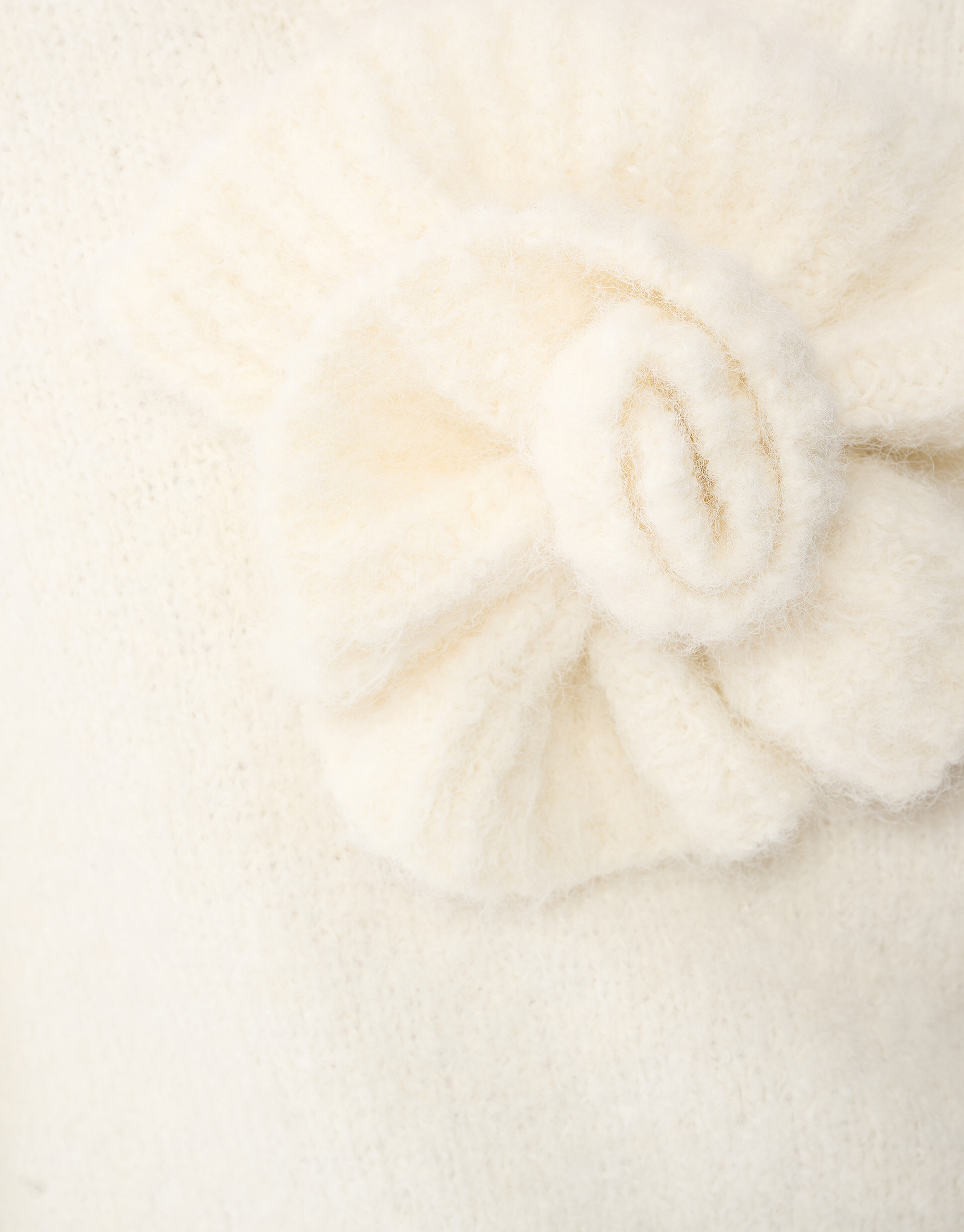 Blumenpullover in Off-White SHOEBY WOMEN