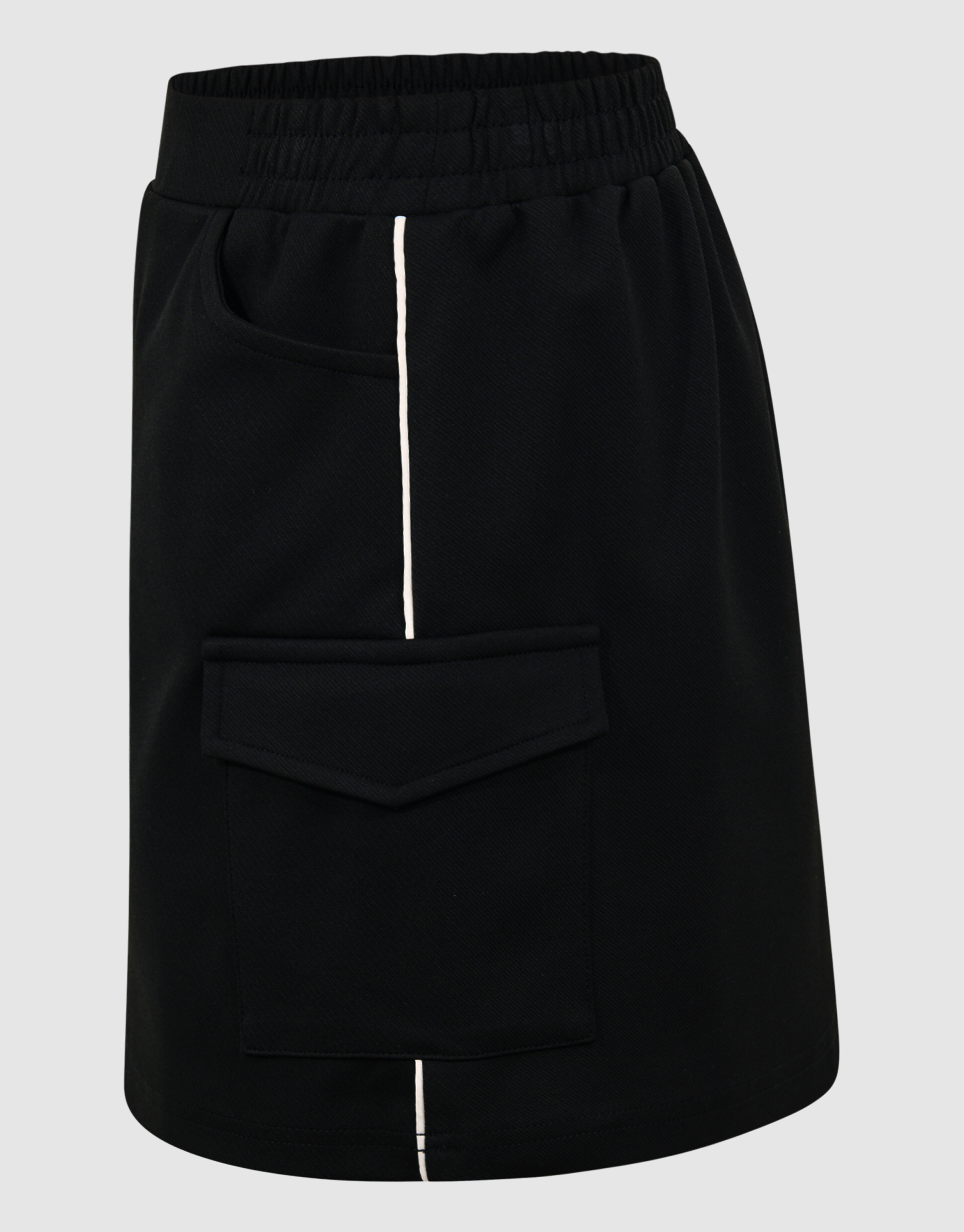 Sportlicher Cargo-Minirock Schwarz SHOEBY GIRLS