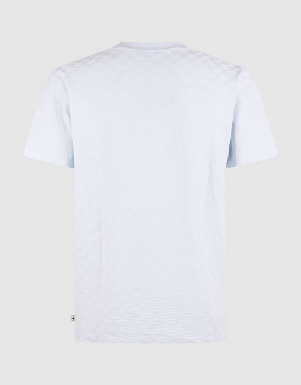 Struktur T-Shirt Hellblau SHOEBY MEN