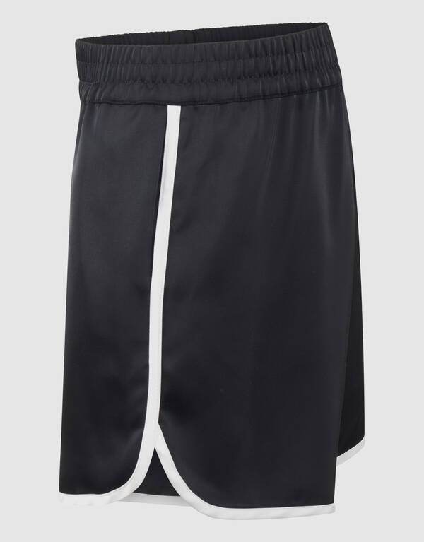 Satin Shorts Schwarz von Monica SHOEBY WOMEN