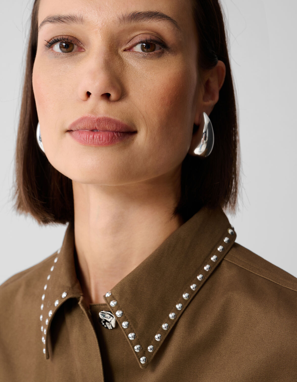 Nietenjacke Khaki SHOEBY WOMEN