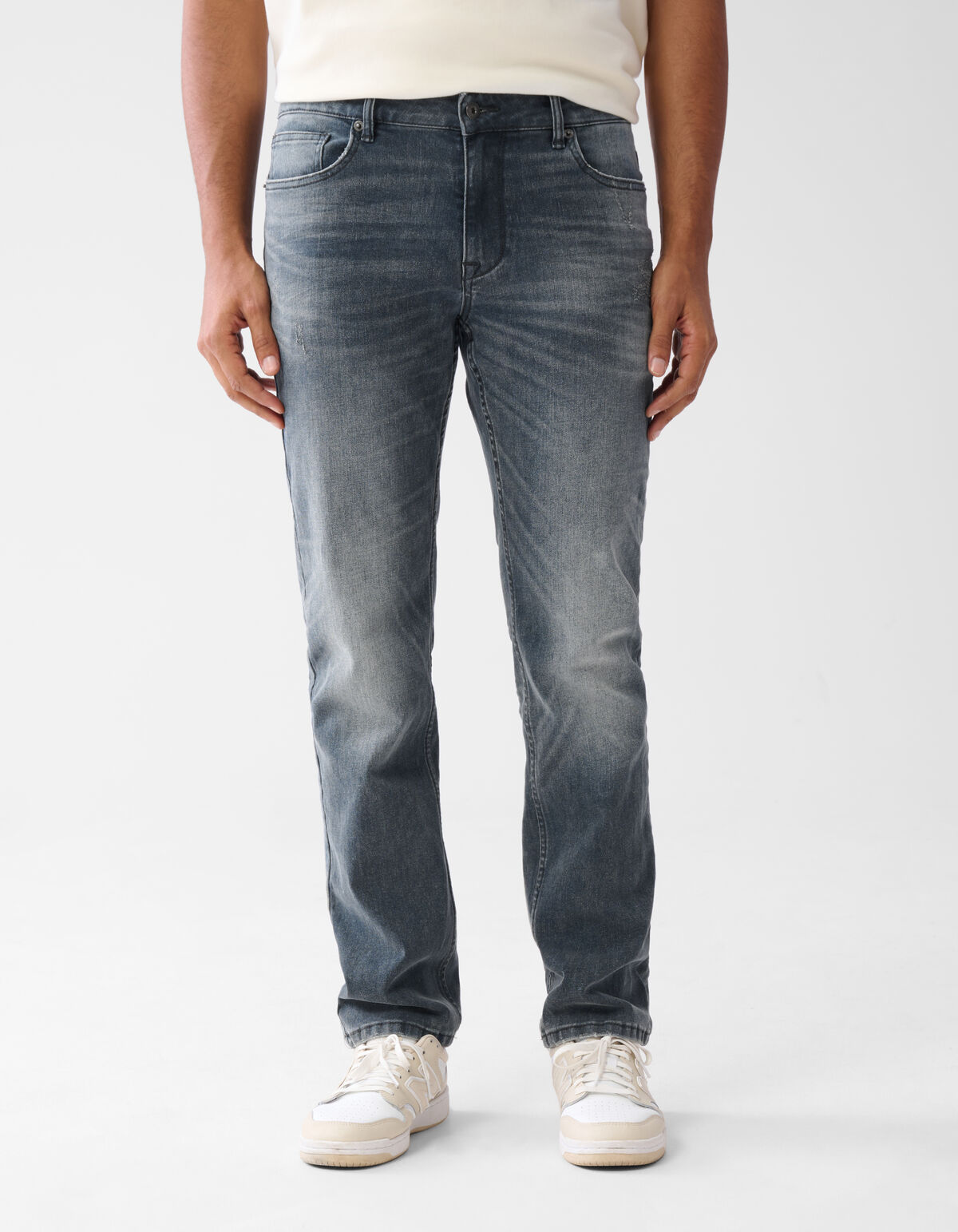 Gerade Jeans Blau/Grau L32 SHOEBY MEN