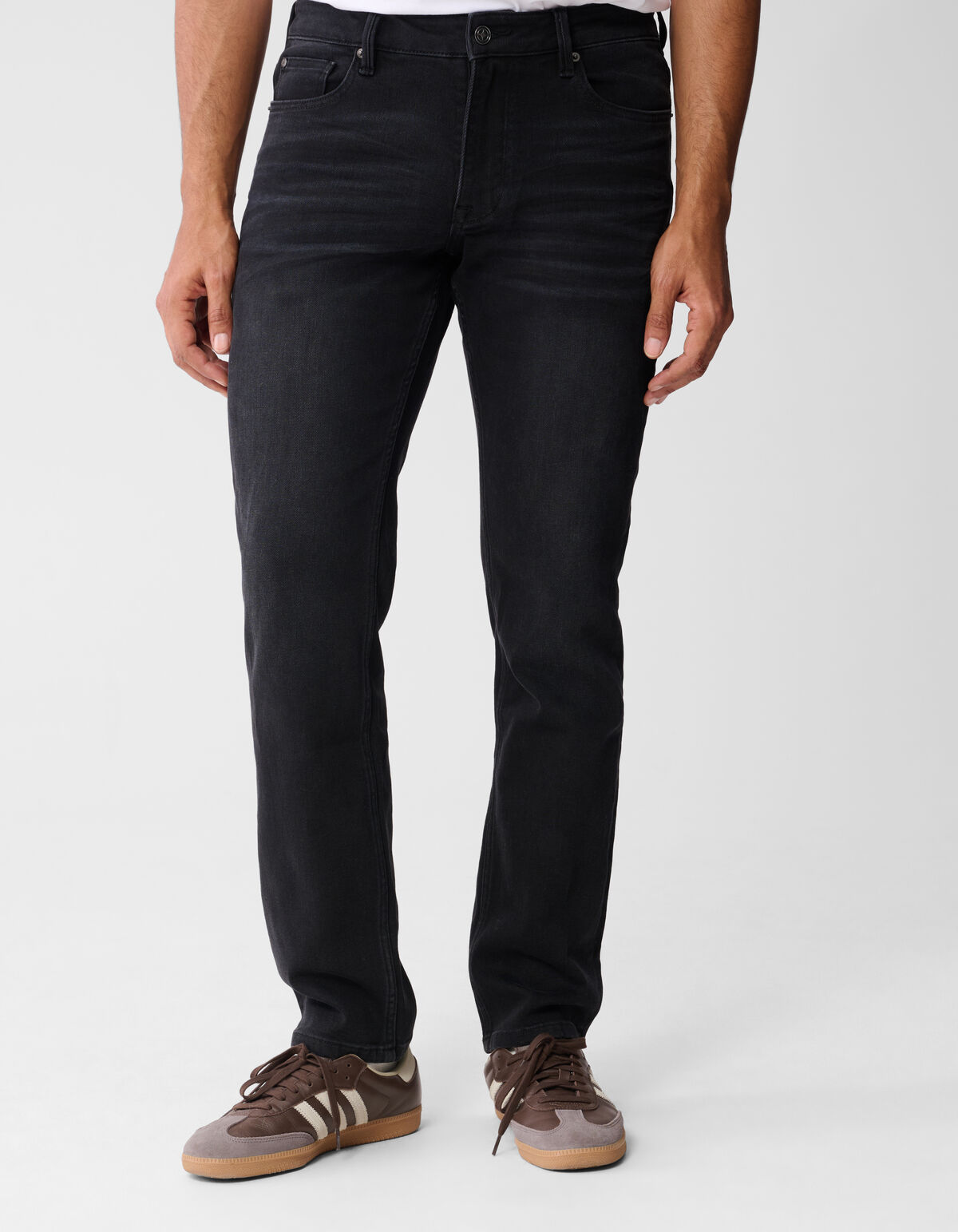 Straight Fit Jeans Dunkelgrau SHOEBY MEN