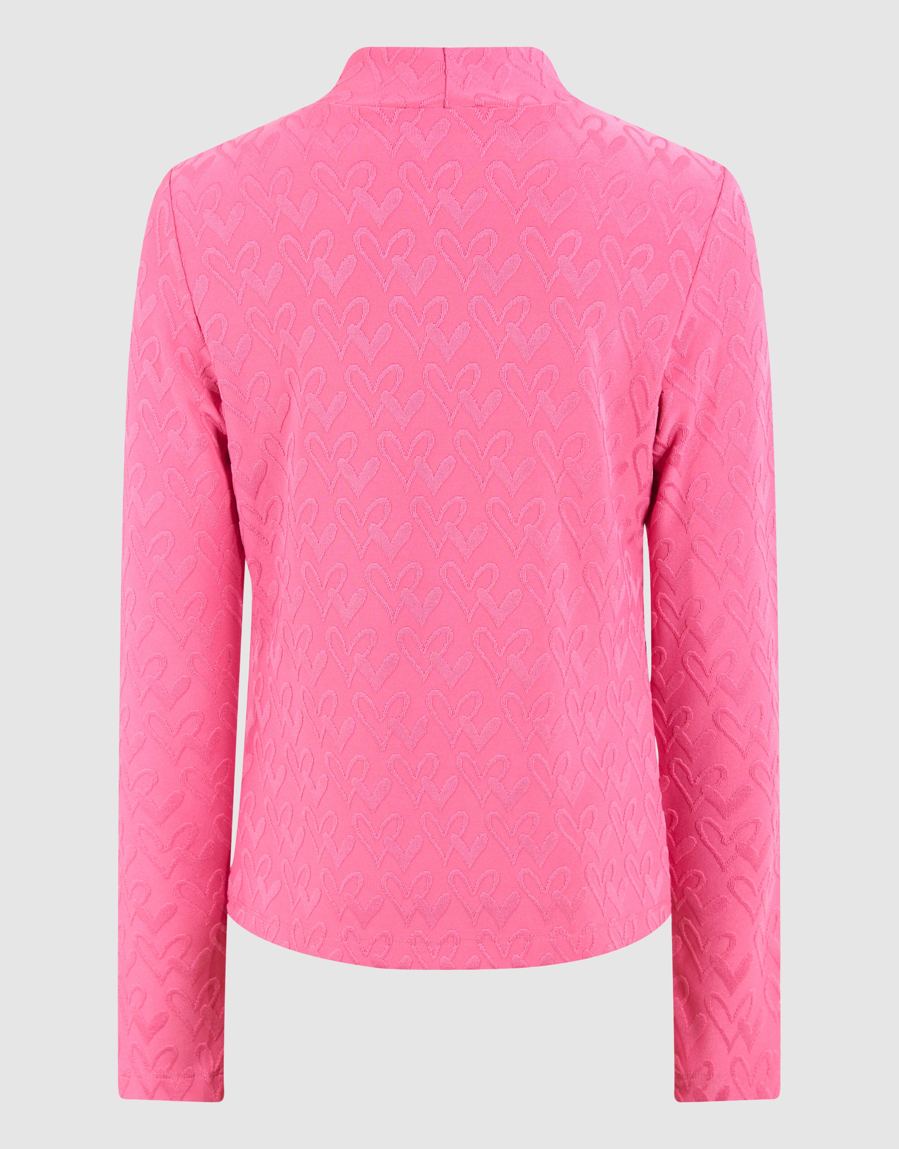 Herz Jersey Top Rosa SHOEBY GIRLS