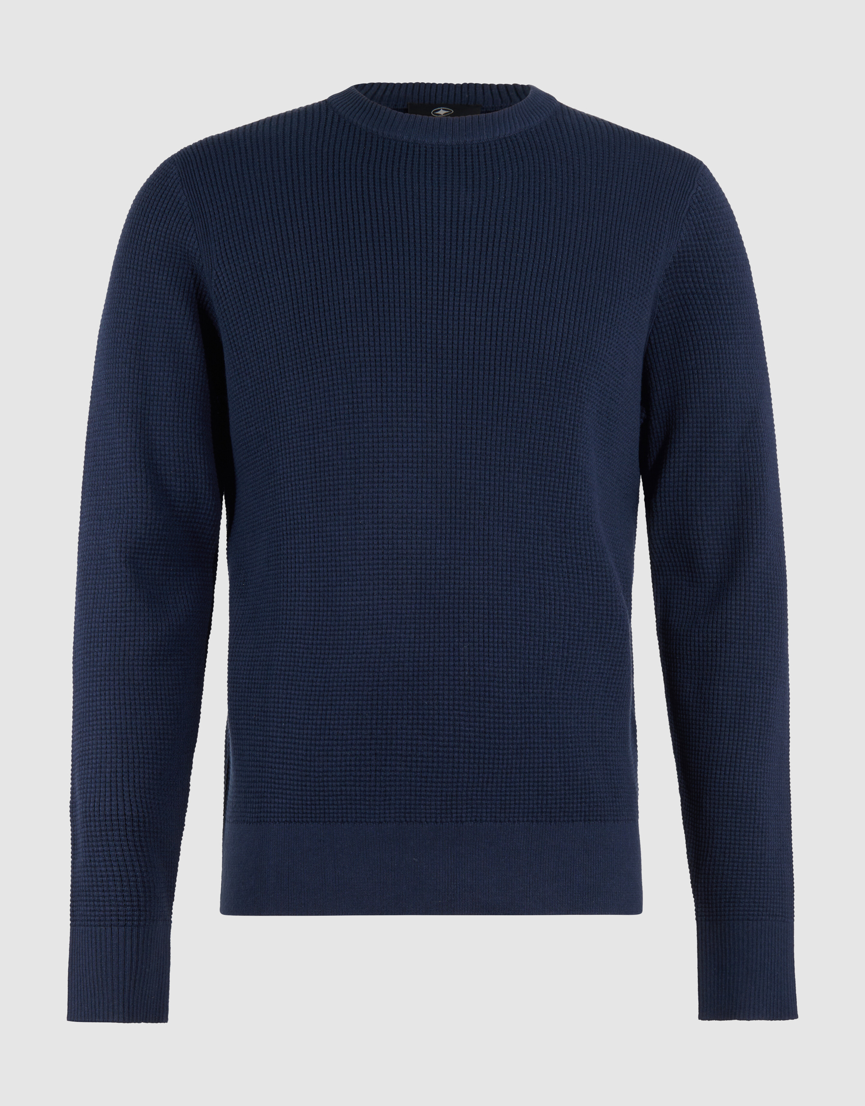 Strickpullover Waffel Dunkelblau SHOEBY MEN