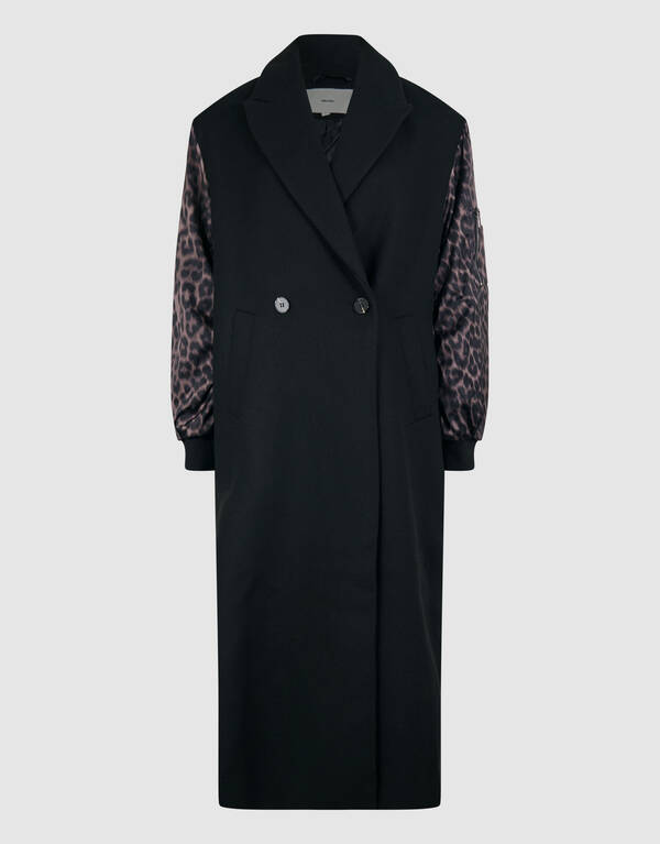 Jacquard Combi Bomberjacke Schwarz SHOEBY WOMEN