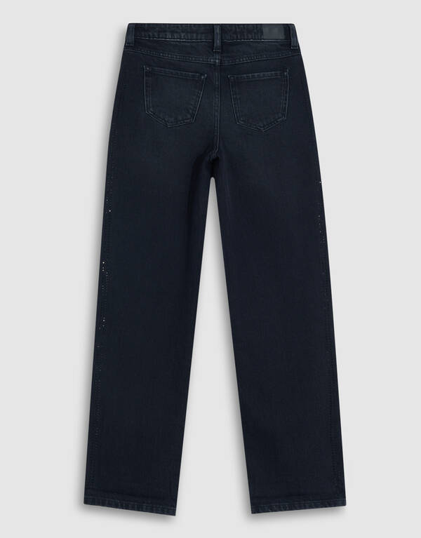 Jeans mit Strass-Finish in Schwarz SHOEBY GIRLS