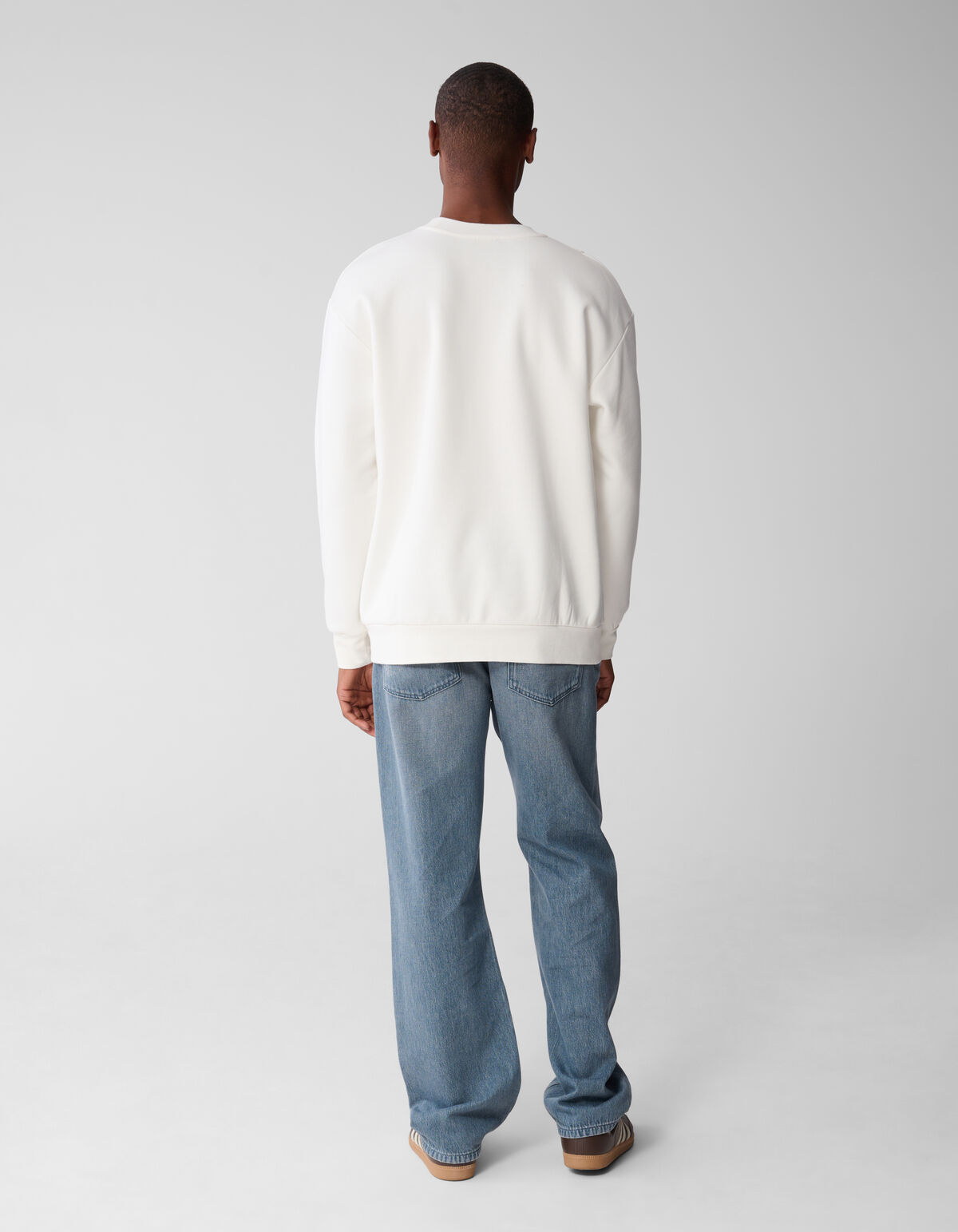 Cord Artwork Pullover Off White SHOEBY MEN