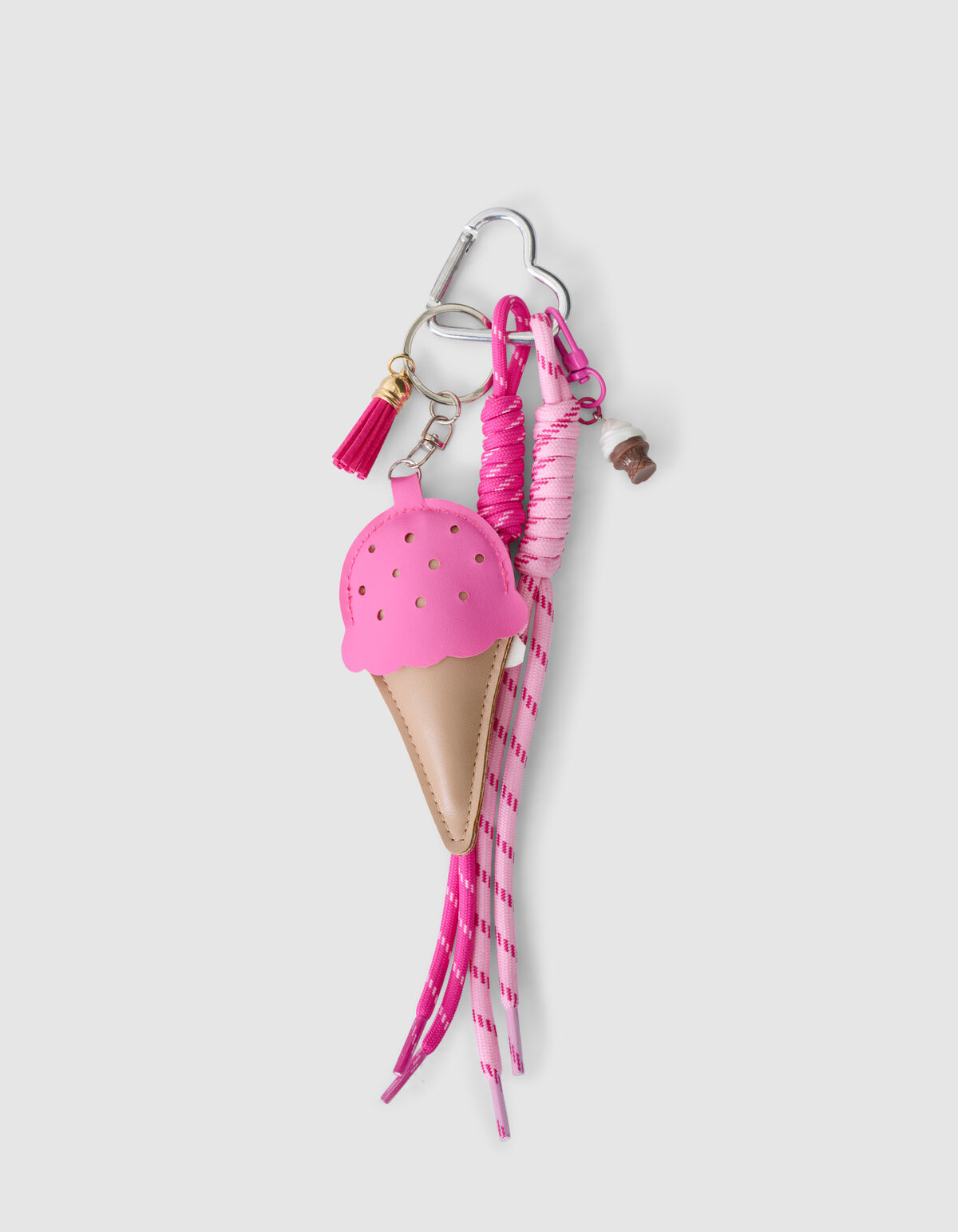 Eiscreme-Schl&uuml;sselanh&auml;nger, rosa SHOEBY GIRLS