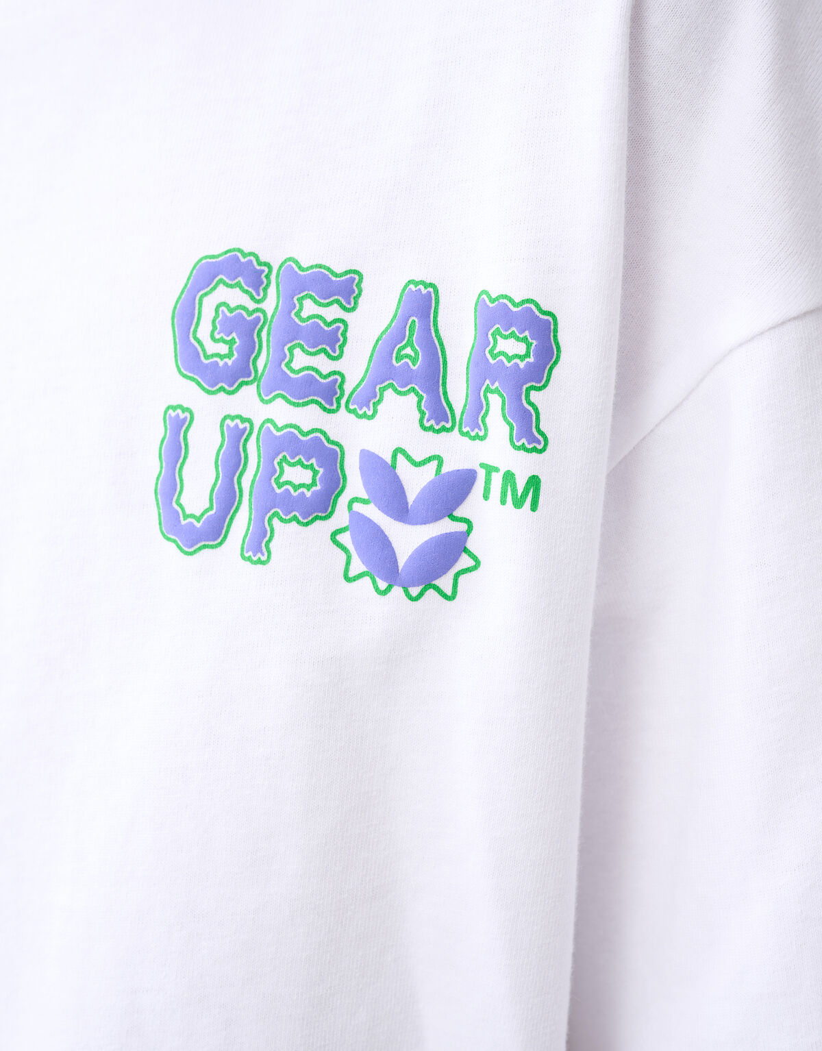 Gear Up Text-T-Shirt Weiß SHOEBY BOYS