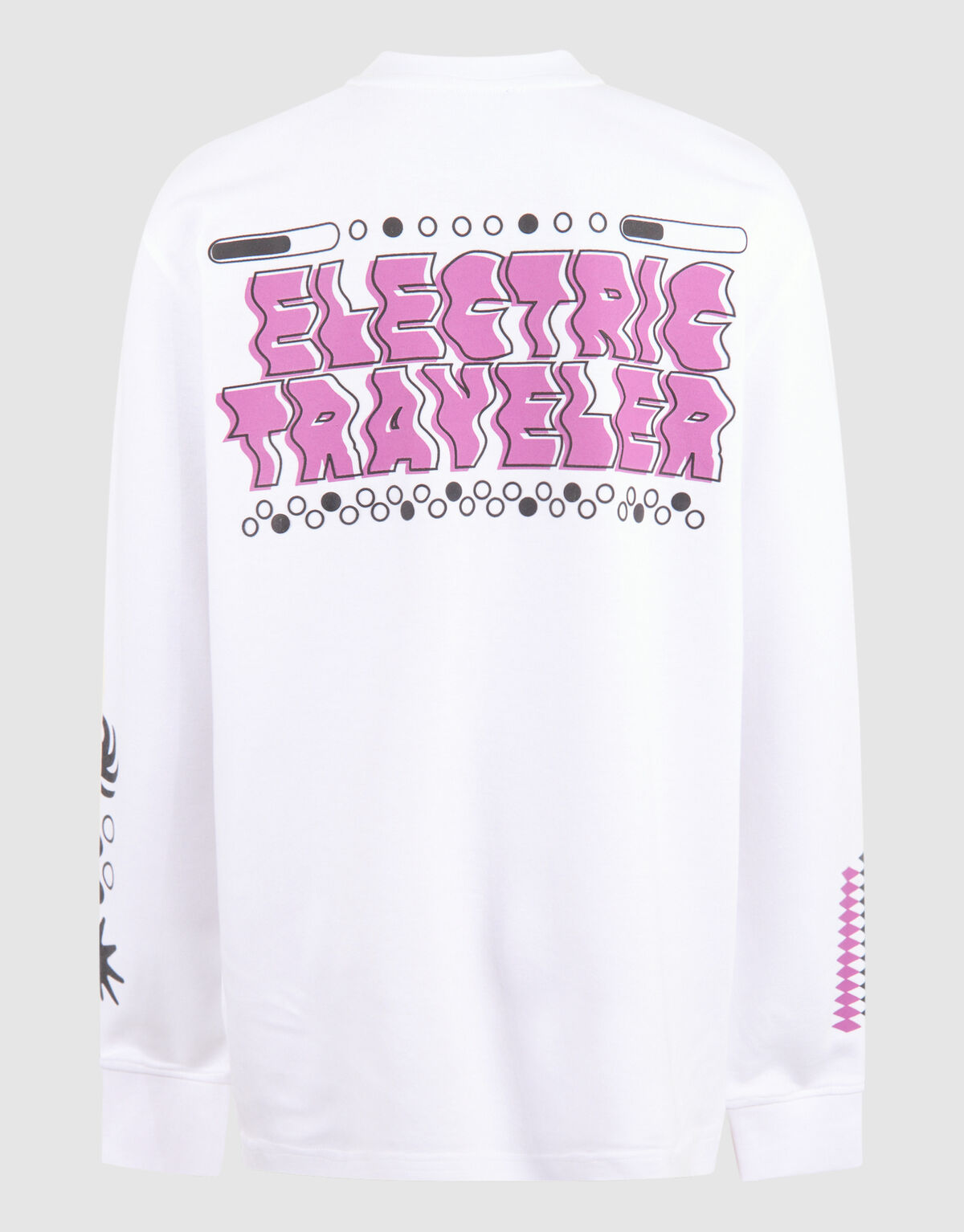 Artwork Langarm-T-Shirt Off White SHOEBY BOYS