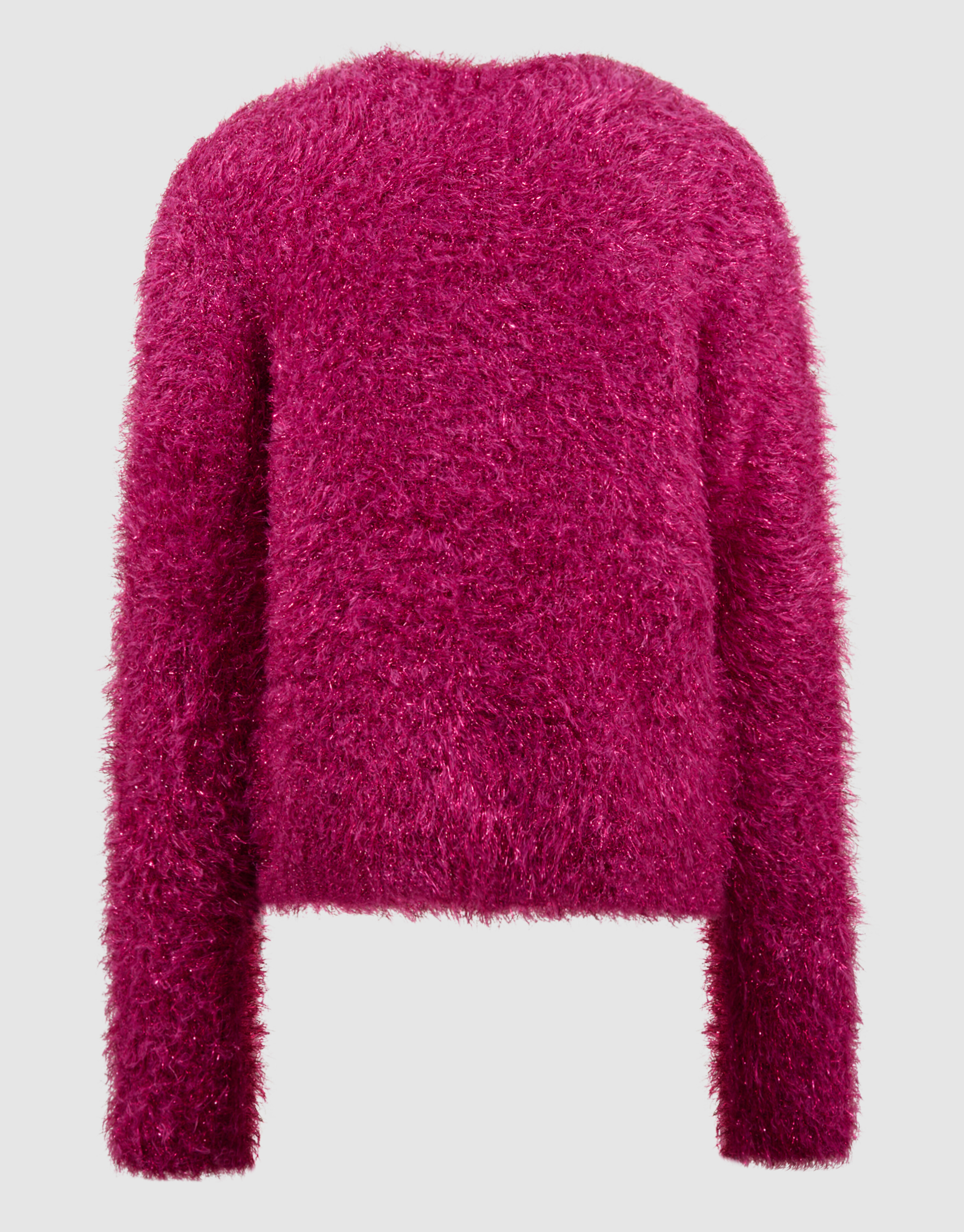 Fluffy Glitter Weste Dunkelrosa SHOEBY GIRLS