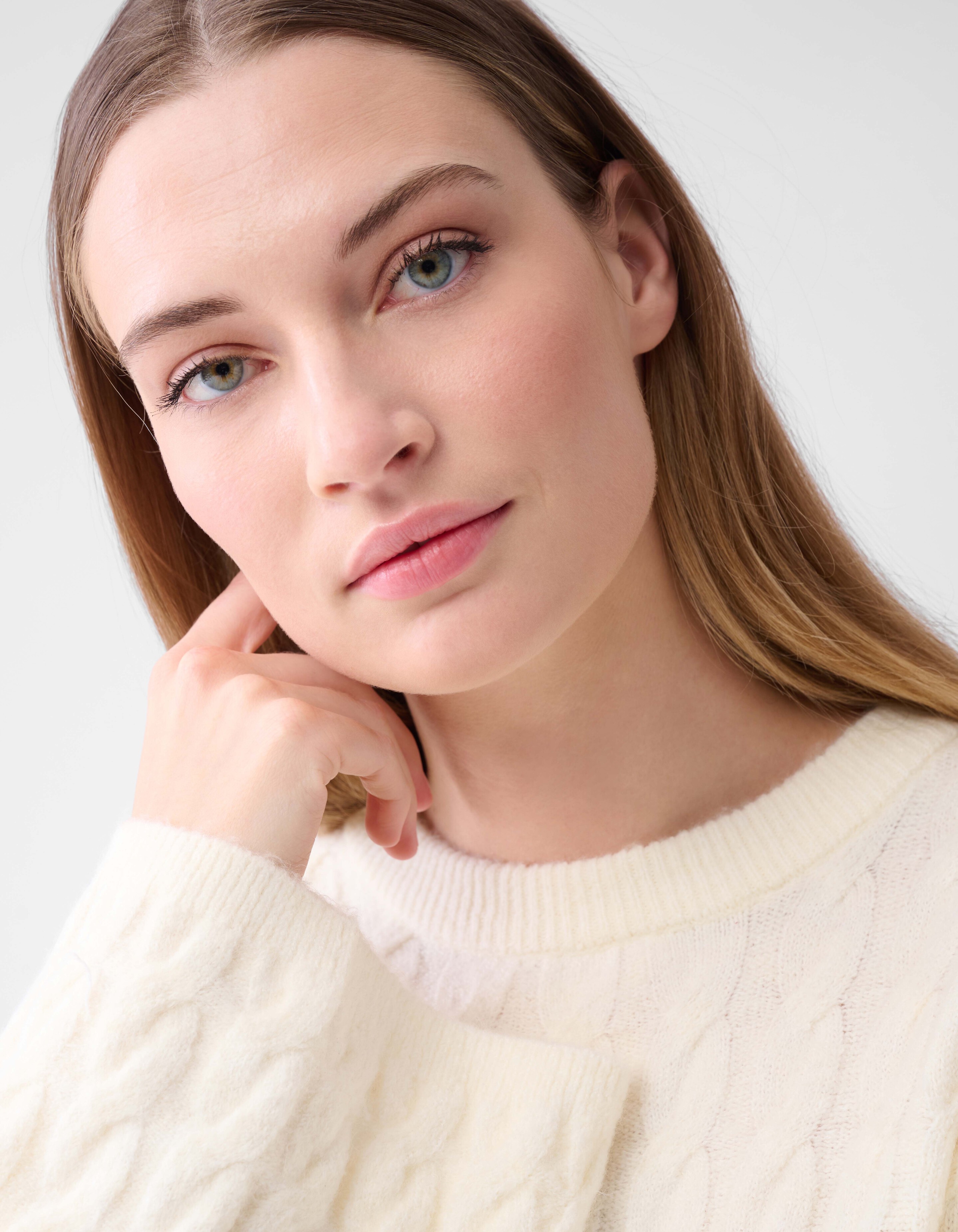 Kabelpullover Off White von Lonneke SHOEBY WOMEN
