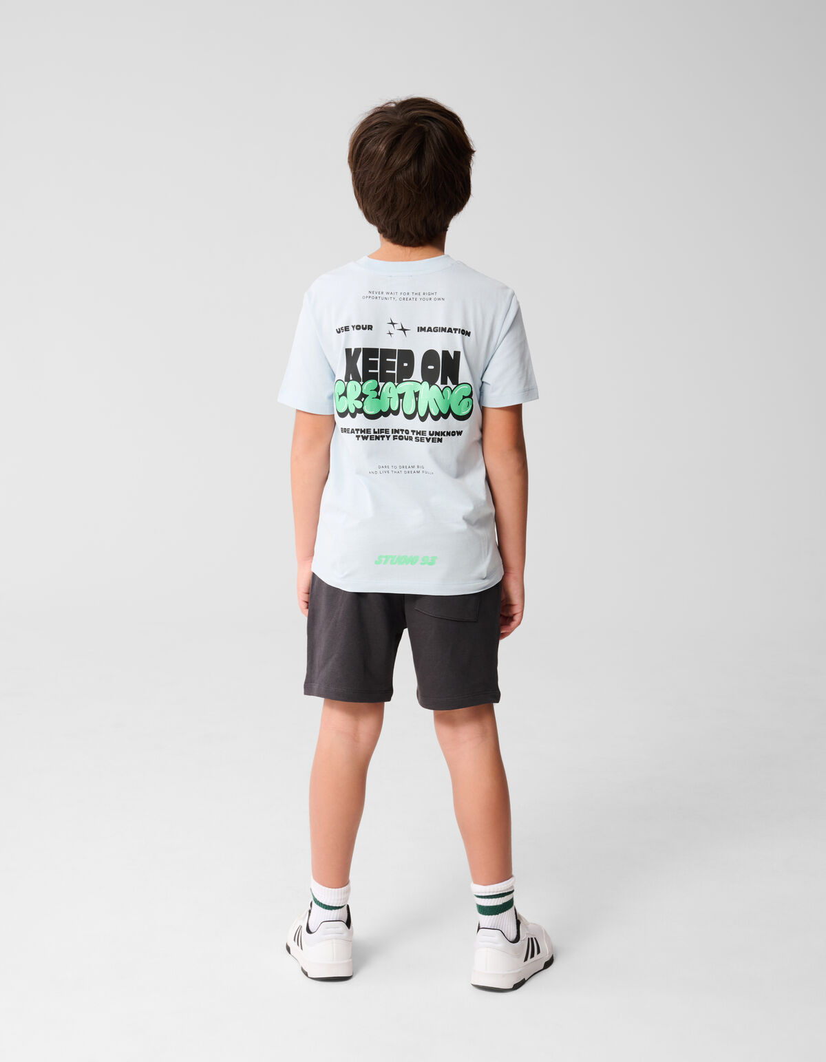 Creating Artwork T-Shirt Hellblau SHOEBY BOYS