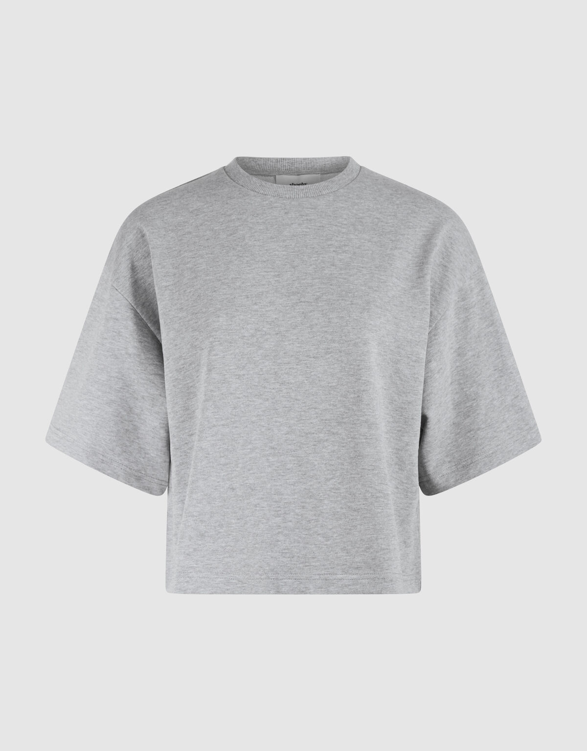 Oversized Sweat Top Hellgrau SHOEBY WOMEN