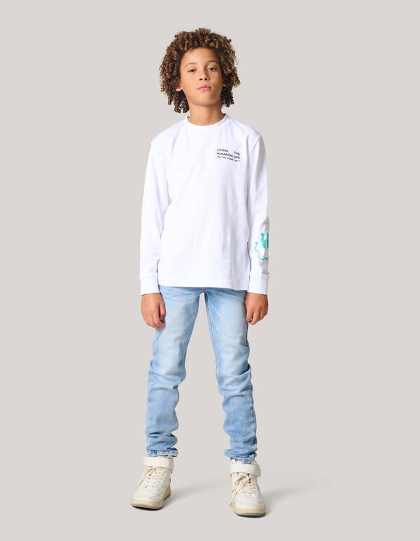 Regular Fit Jeans Hellblau SHOEBY BOYS