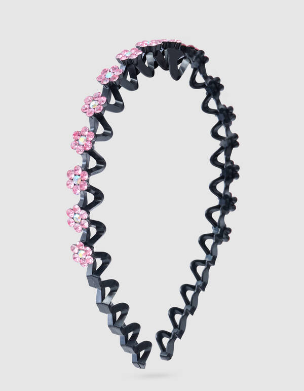 Blumen-Haarband Hellrosa SHOEBY GIRLS