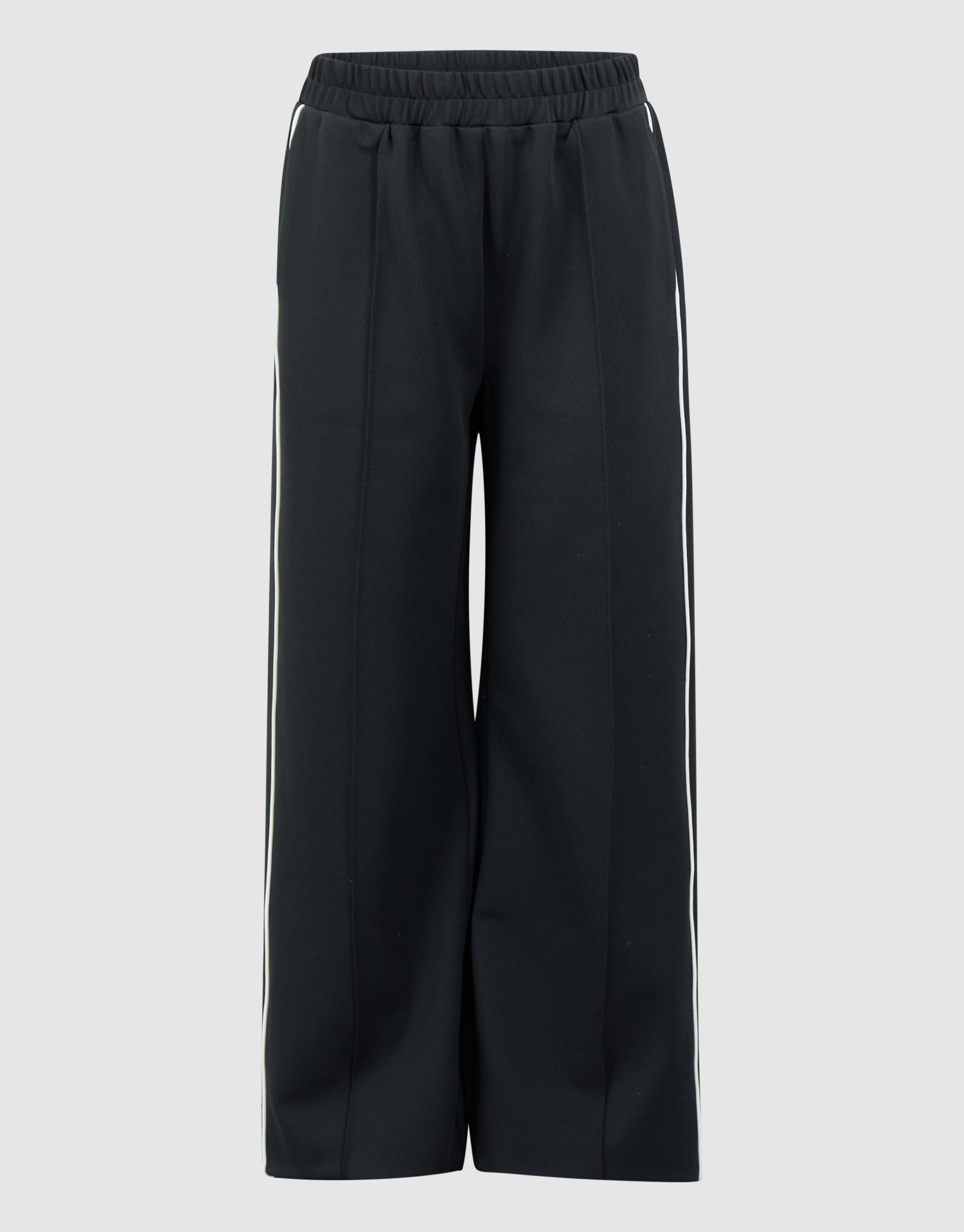 Hose mit weitem Bein und Ziernaht Schwarz SHOEBY GIRLS