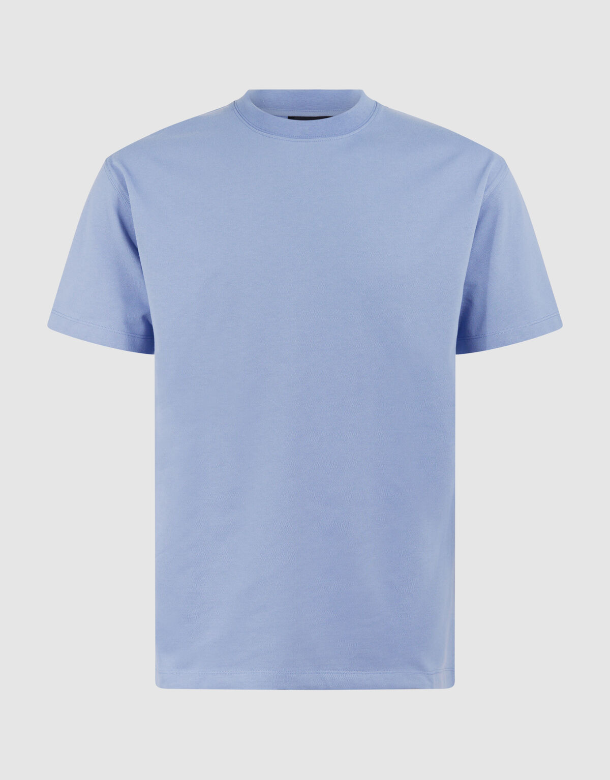 Gehäkeltes T-shirt Hellblau SHOEBY MEN