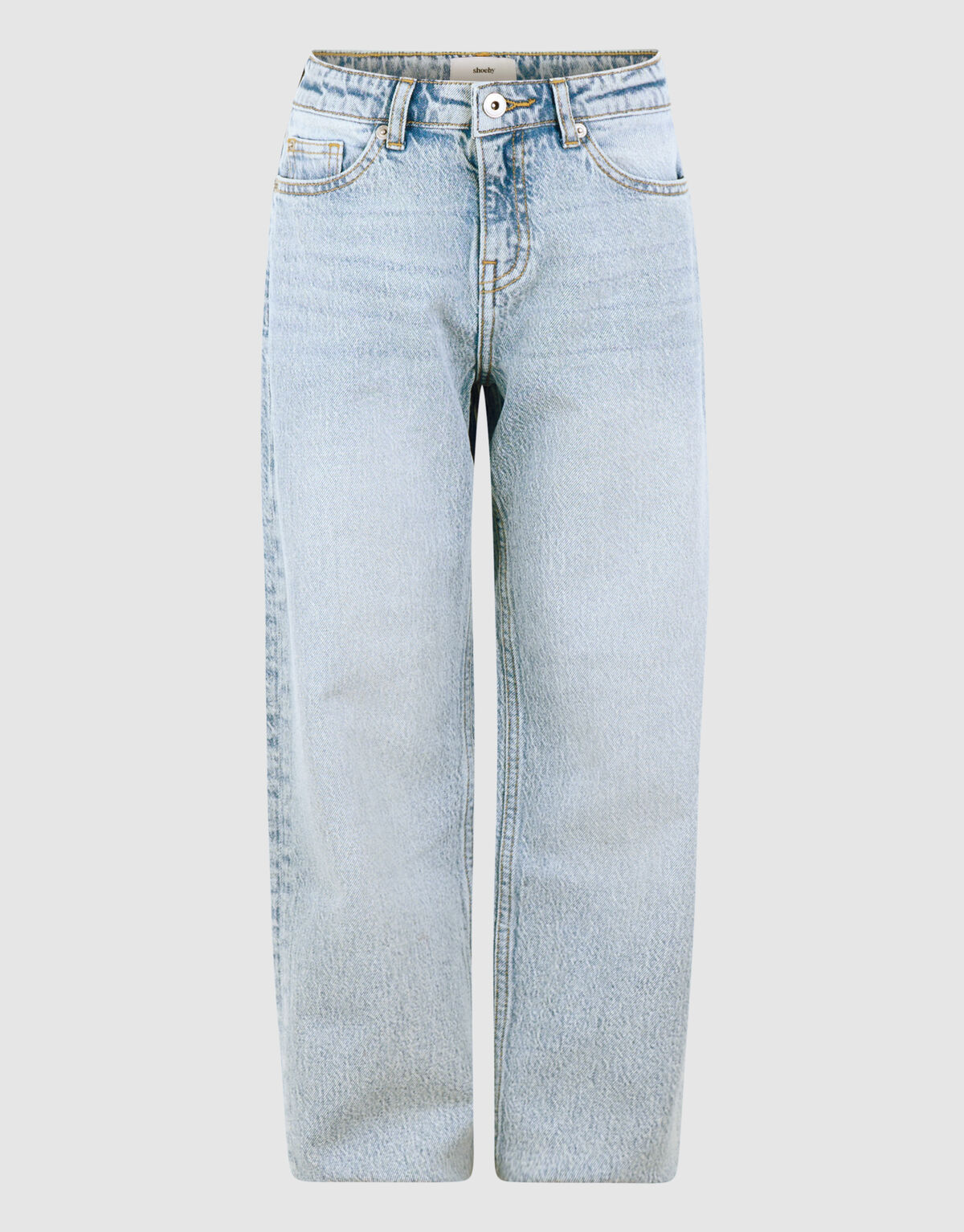 Jeans in lockerer Passform Hellblau SHOEBY GIRLS
