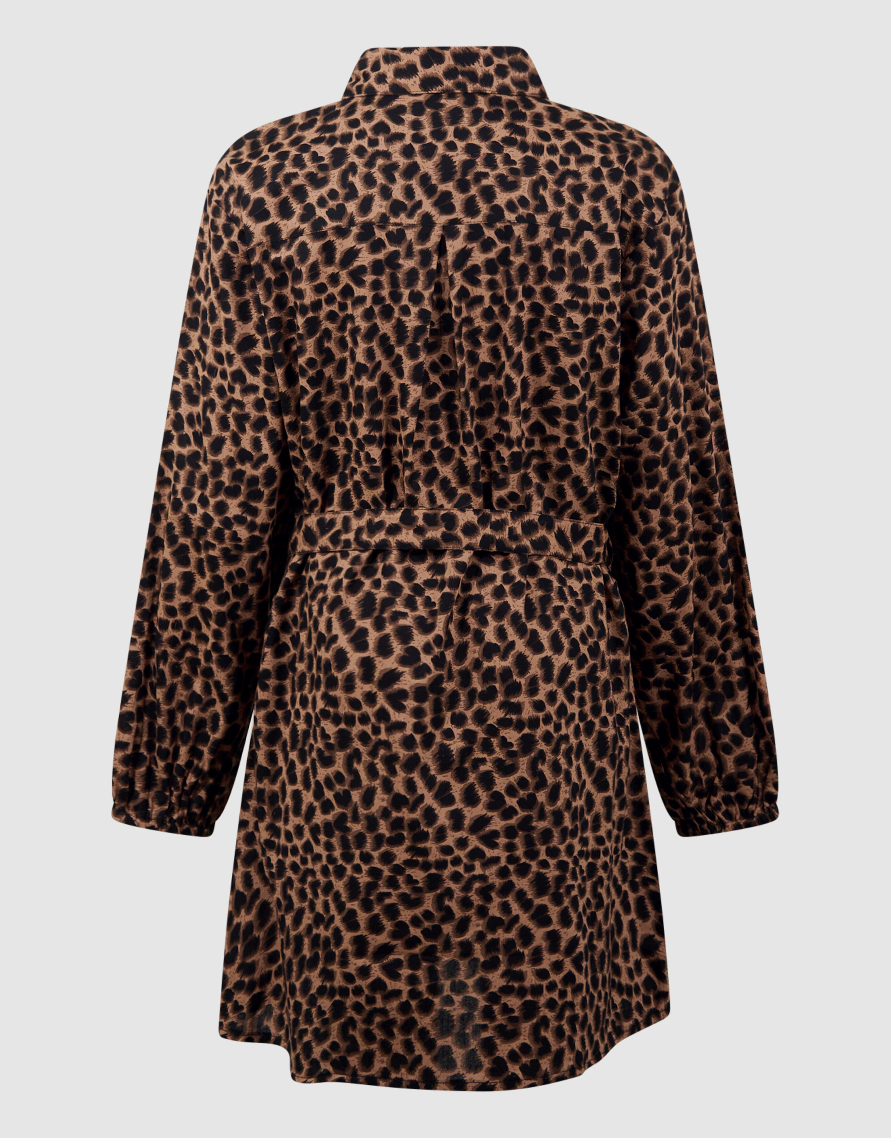 Leoparden-Minikleid Braun SHOEBY GIRLS