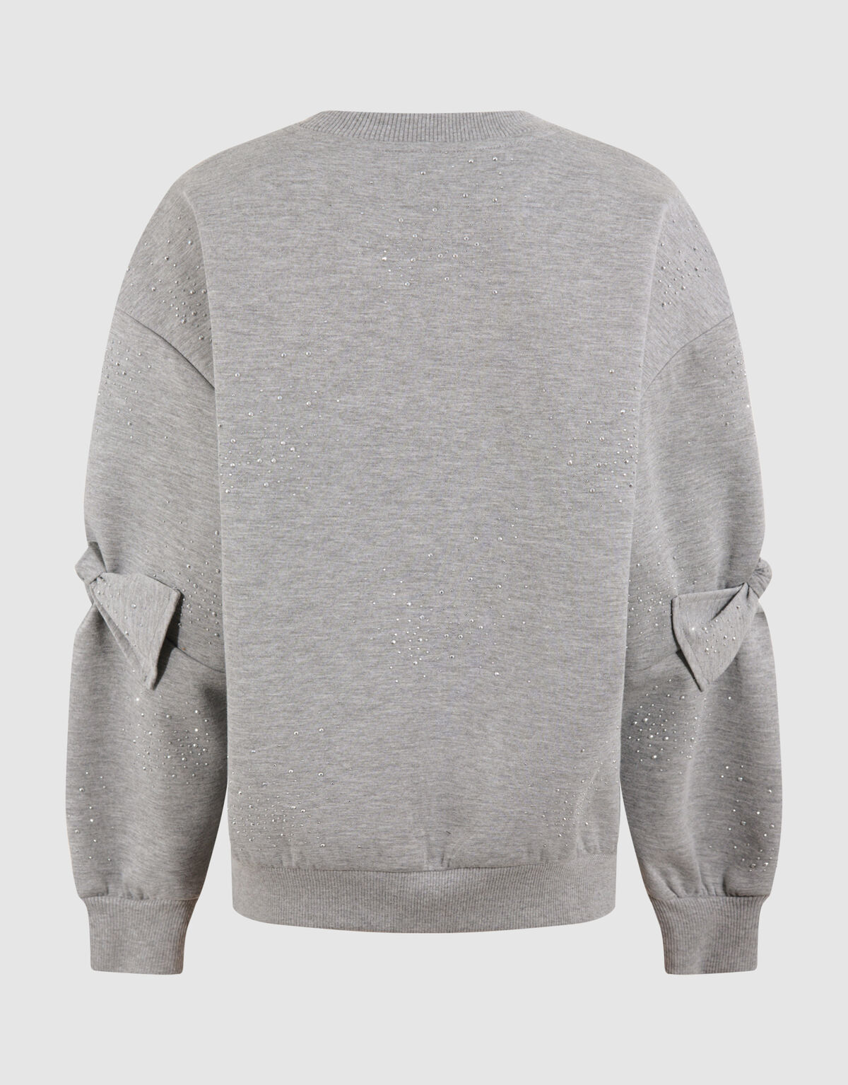 &Uuml;bergro&szlig;er Strickpullover Grau SHOEBY GIRLS