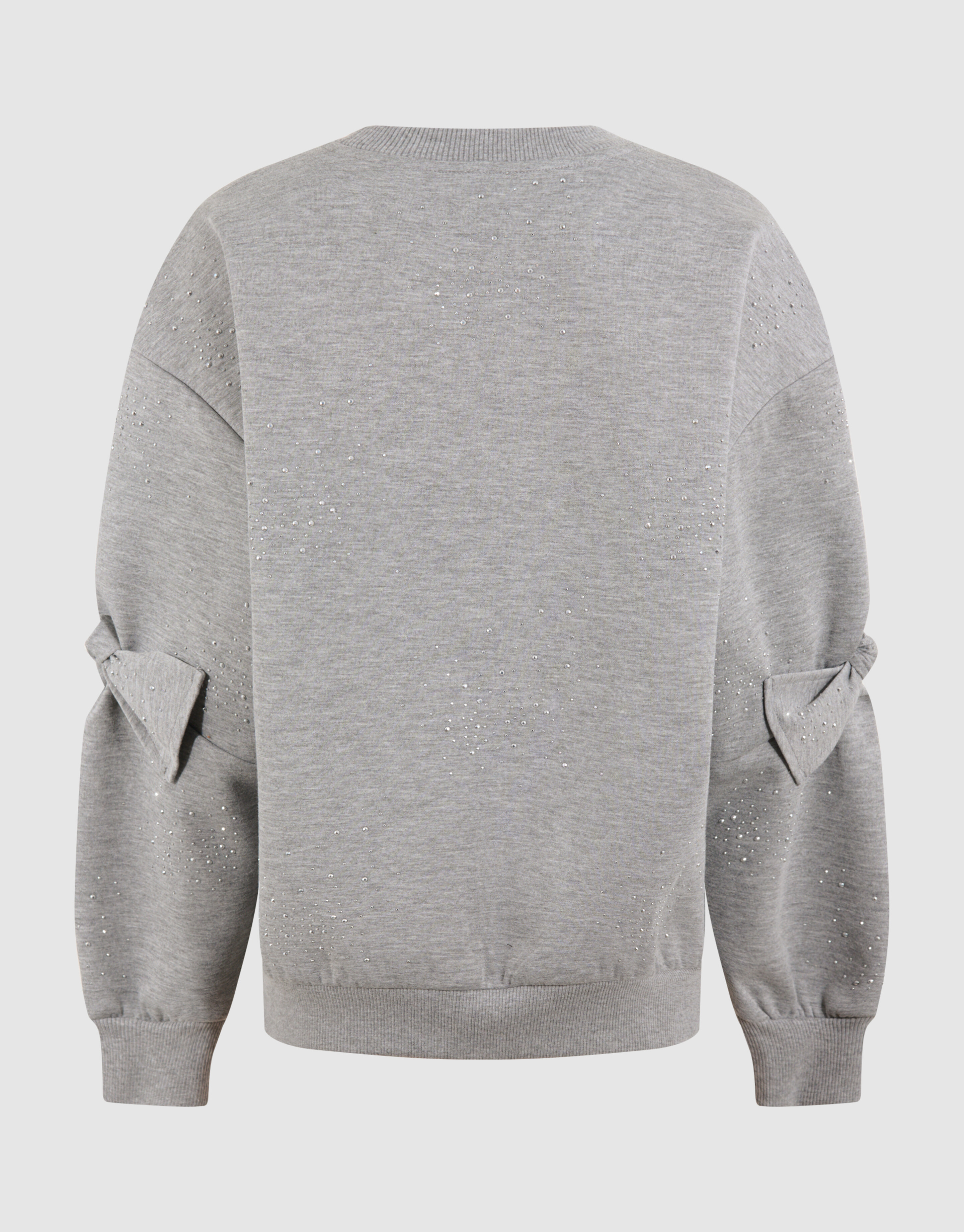 &Uuml;bergro&szlig;er Strickpullover Grau SHOEBY GIRLS