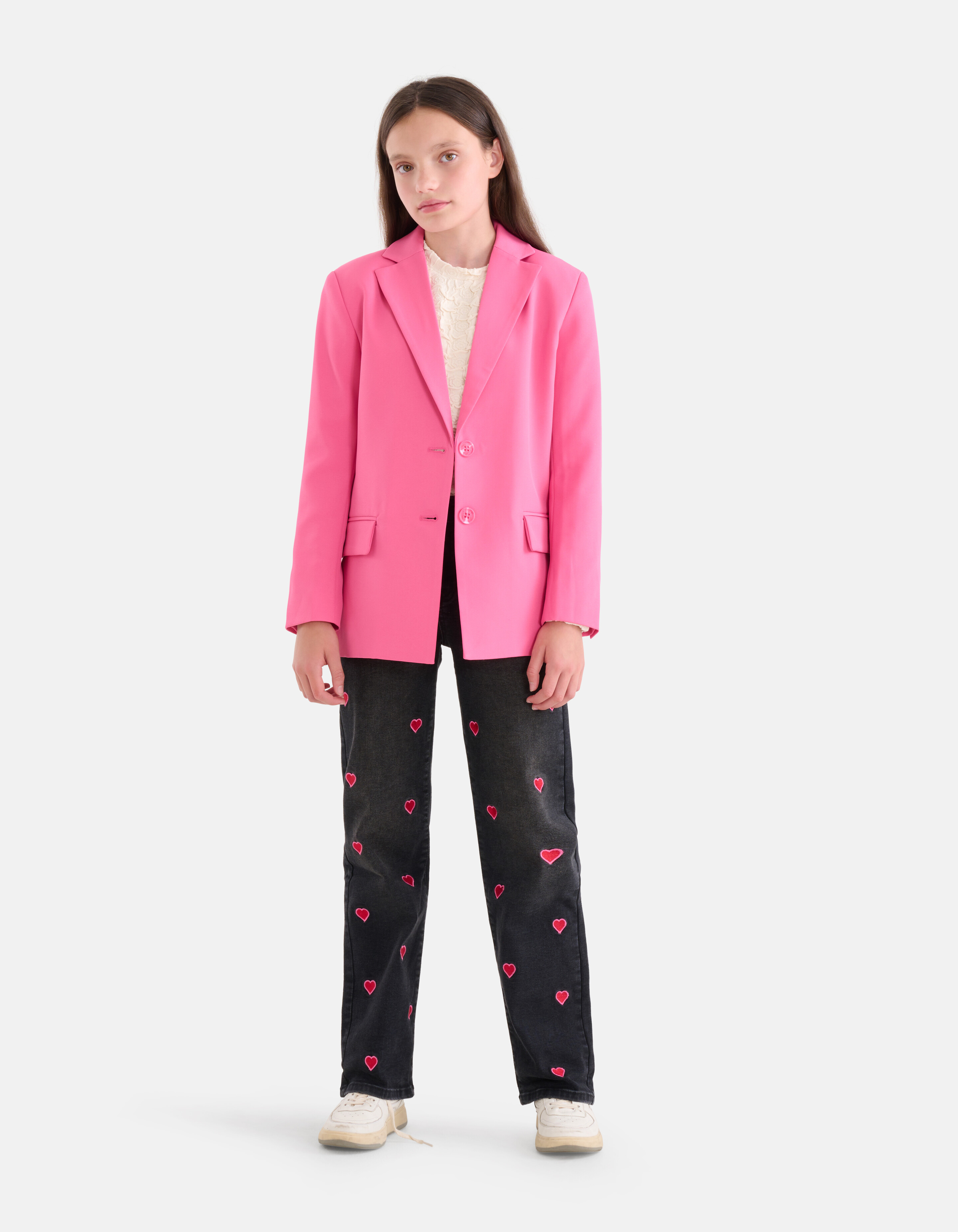 Basic Blazer Rosa SHOEBY GIRLS