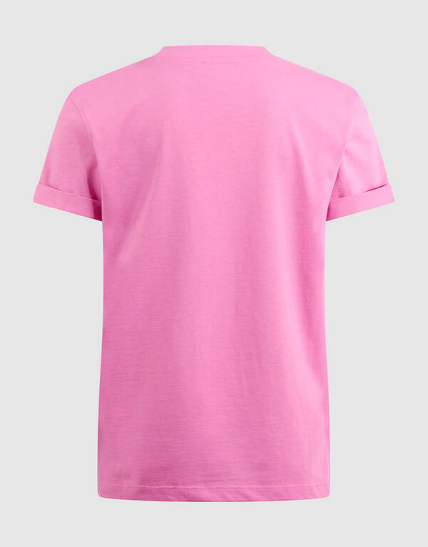 Mon Amour Artwork T-Shirt Rosa SHOEBY GIRLS