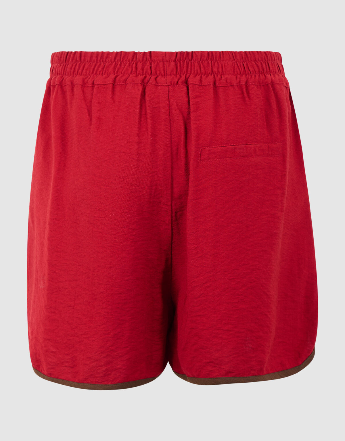 Sportliche Strass Shorts Rot SHOEBY WOMEN