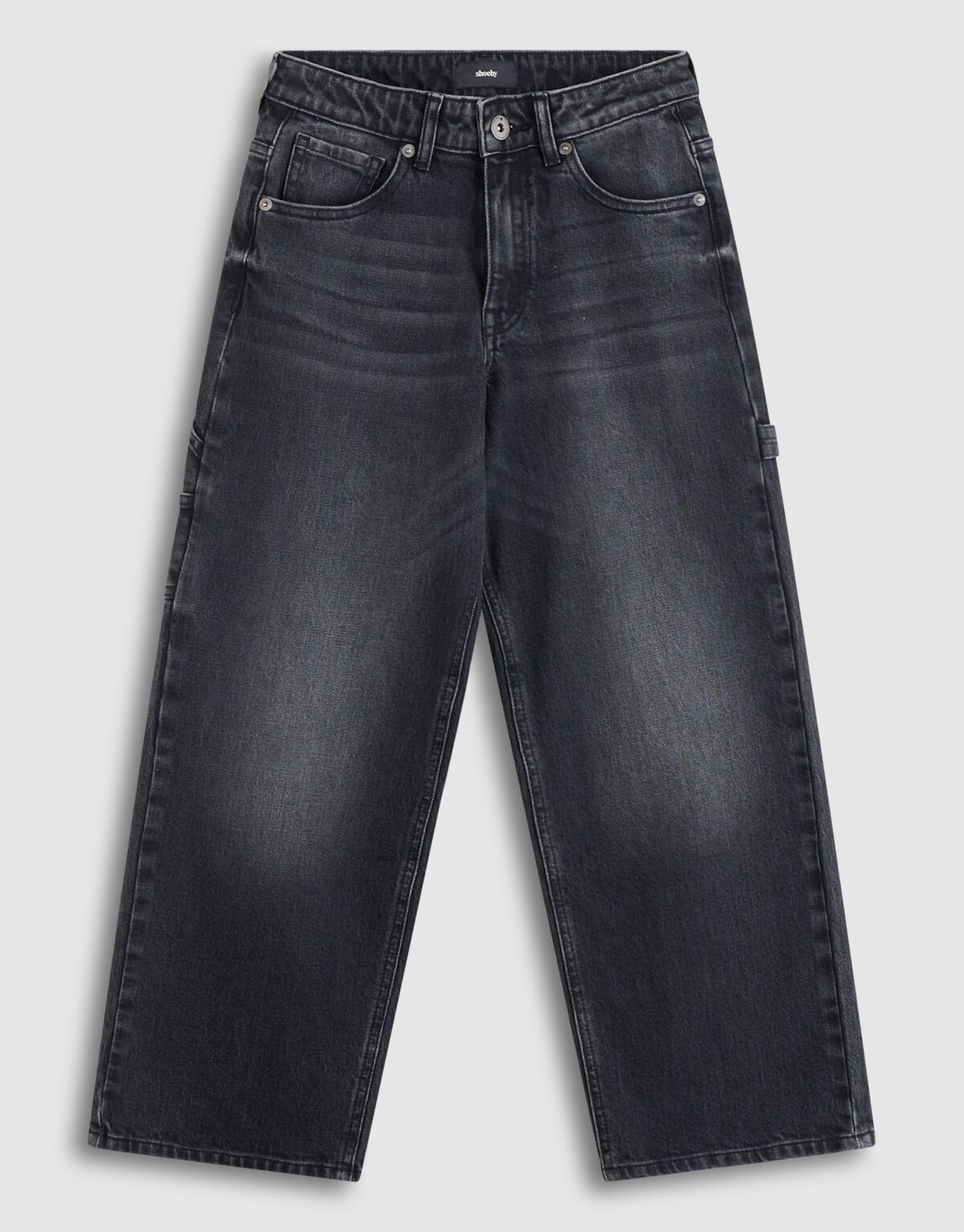 Carpenter-Jeans in Ultra-Baggy-Passform, Dunkelgra SHOEBY BOYS