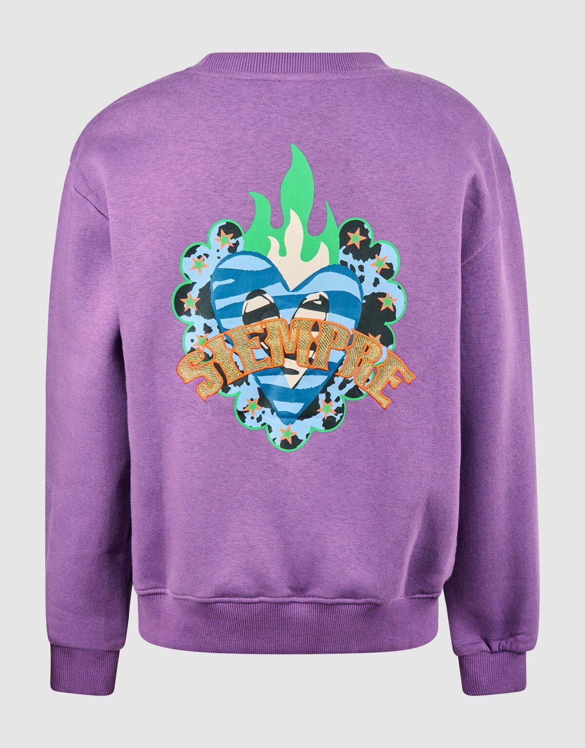 Herz-Motiv-Pullover Lila SHOEBY GIRLS