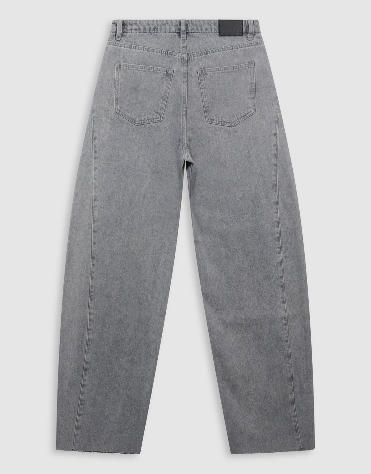 Barrel Fit Jeans Hellgrau SHOEBY WOMEN