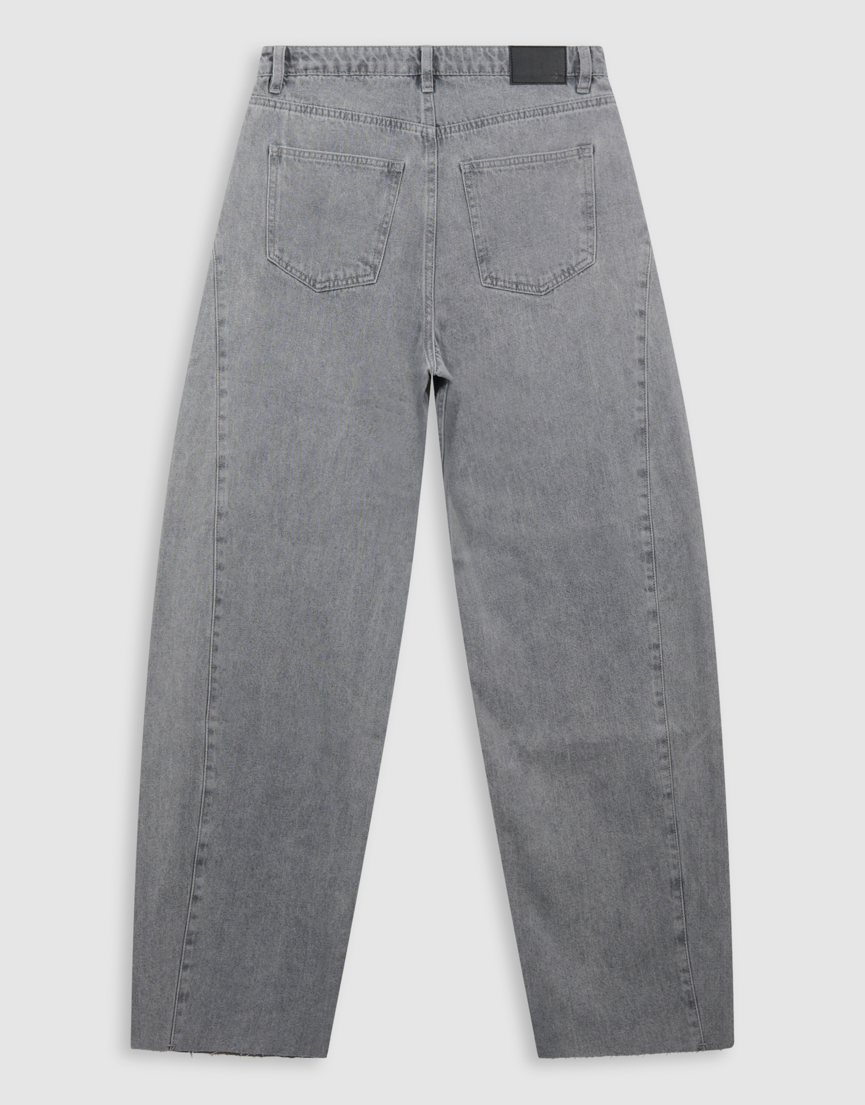 Barrel Fit Jeans Hellgrau SHOEBY WOMEN