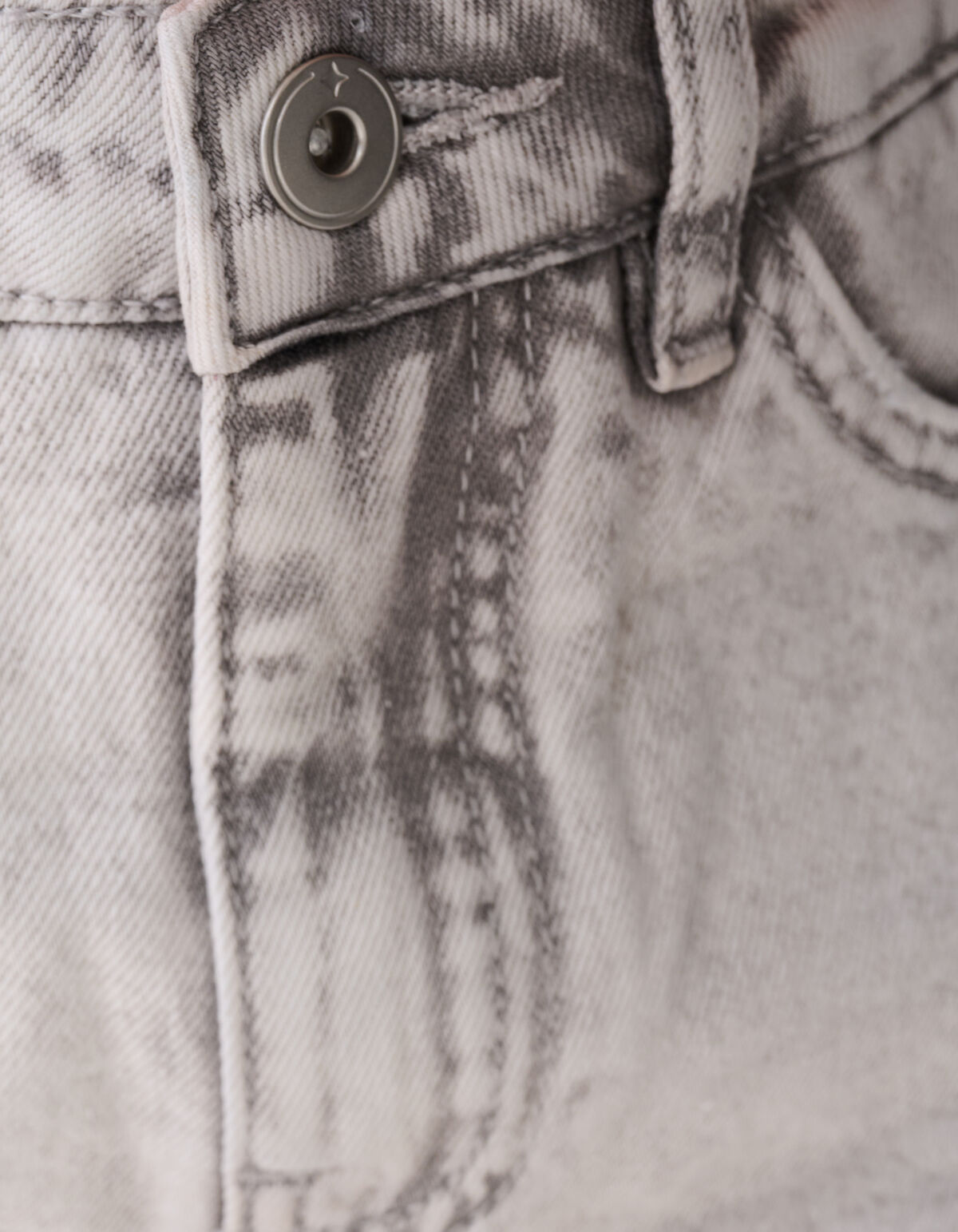 Basic Denim-Shorts Hellgrau SHOEBY GIRLS