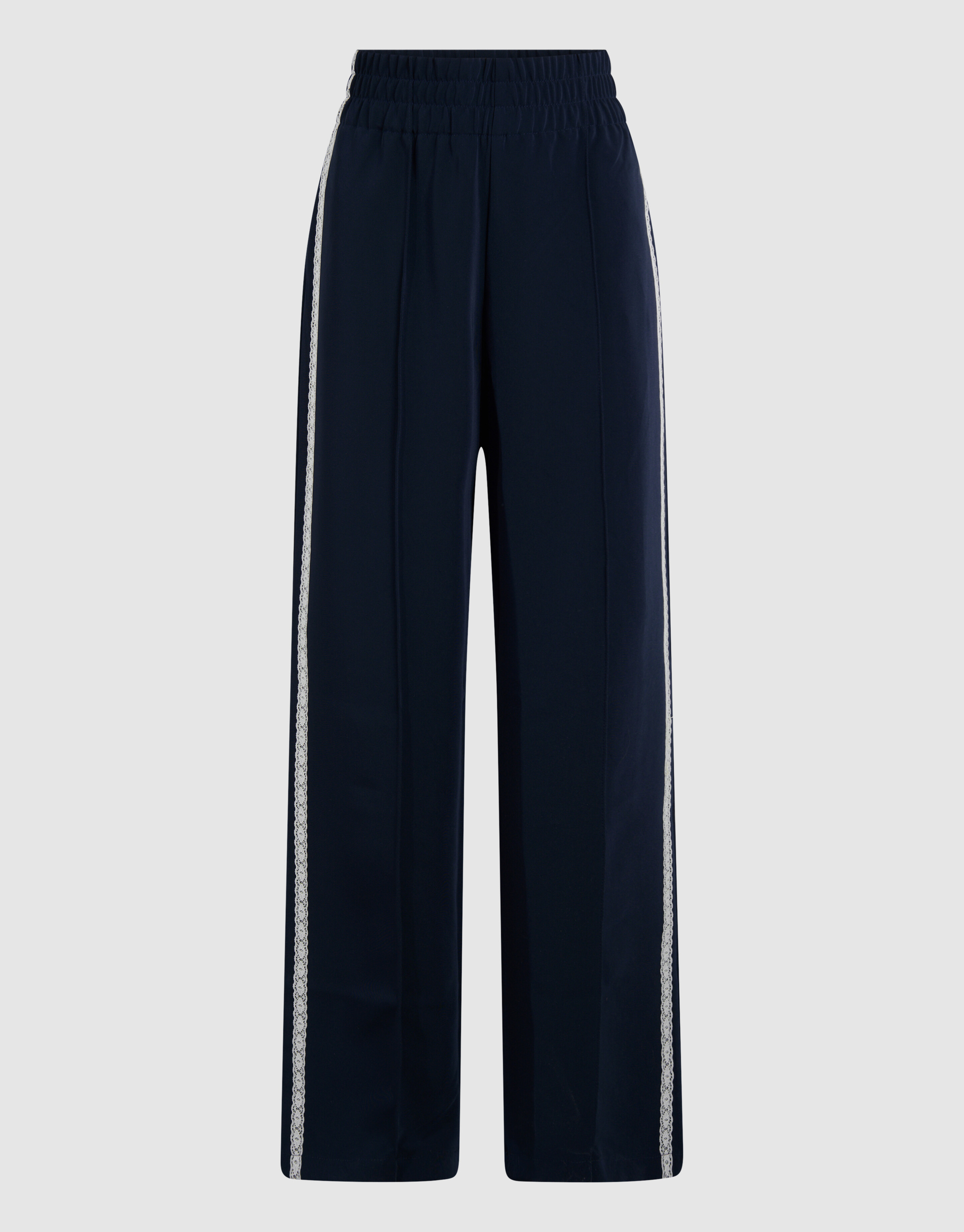 Sportliche Hose mit weitem Bein Dunkelblau SHOEBY WOMEN