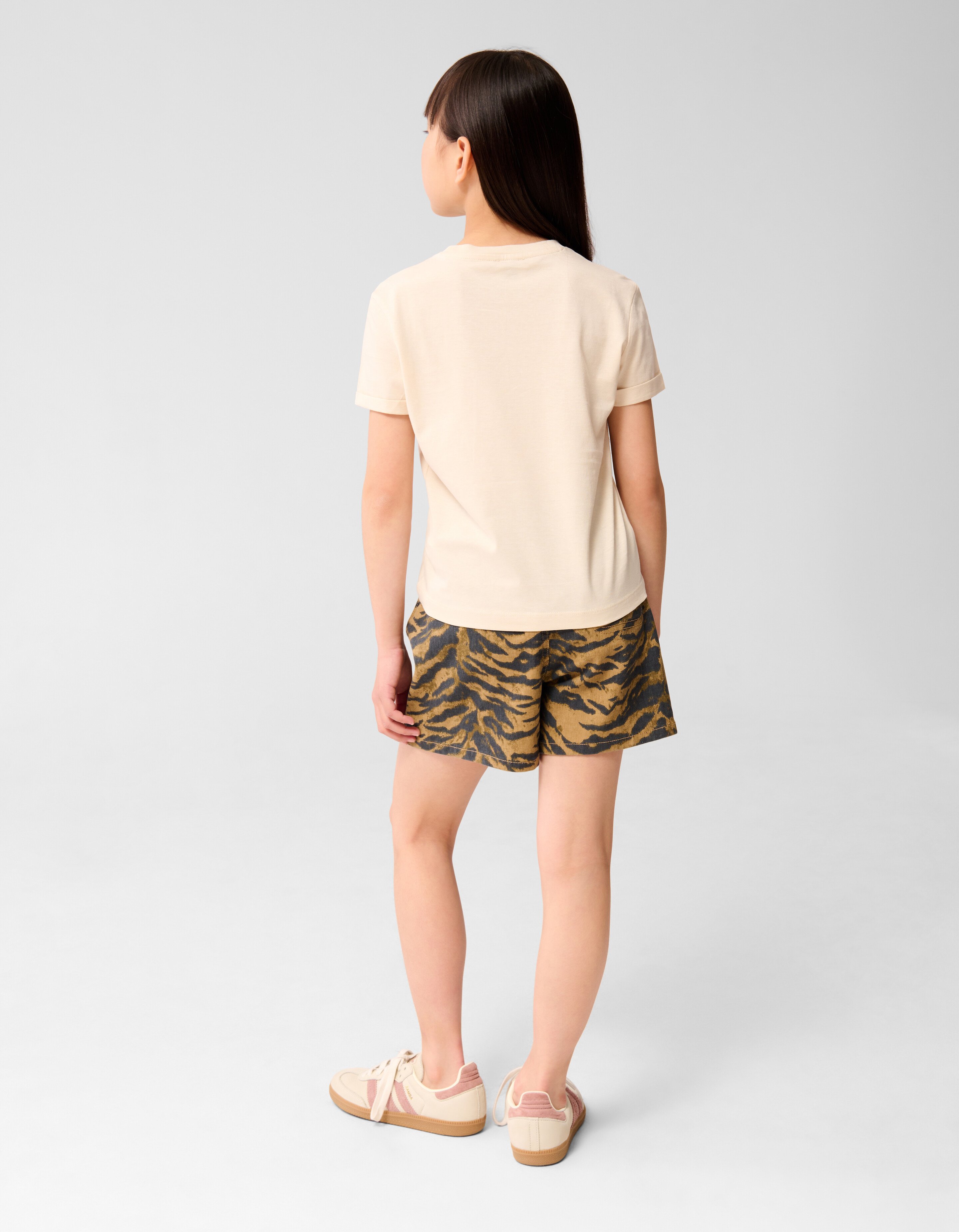 Amour Kunstwerk T-shirt Sand SHOEBY GIRLS