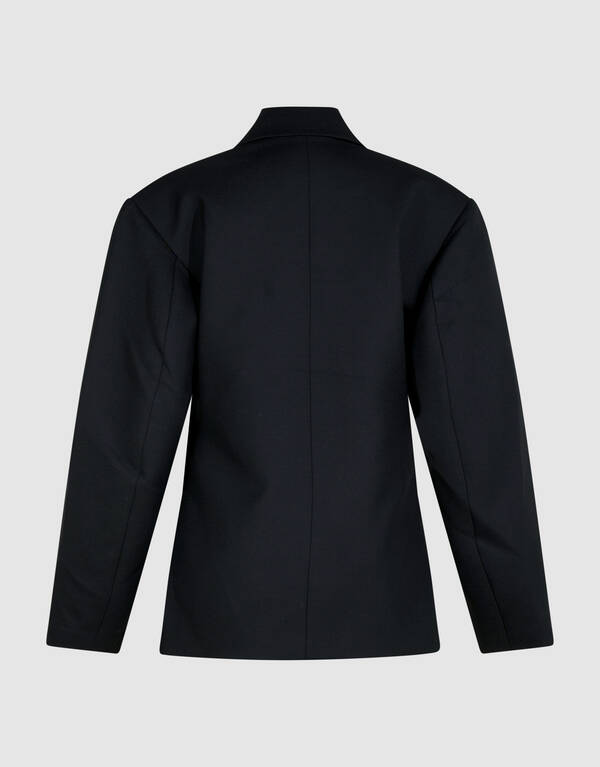 Oversized Shoulder Blazer Schwarz By Lonneke SHOEBY WOMEN