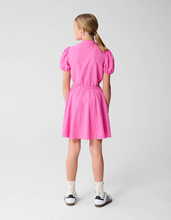 Ausgeschnittenes Minikleid Hellrosa SHOEBY GIRLS