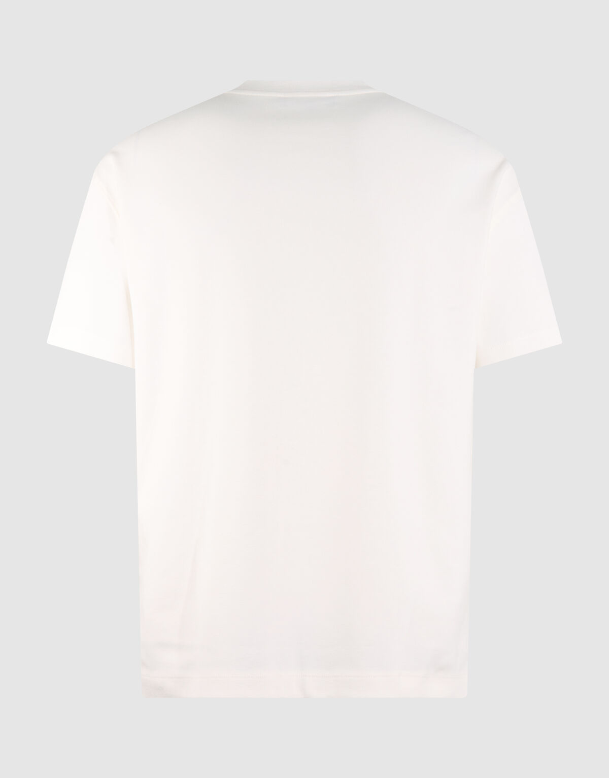 Basic Relaxed Fit T-Shirt Gebrochen Wei&szlig; SHOEBY MEN