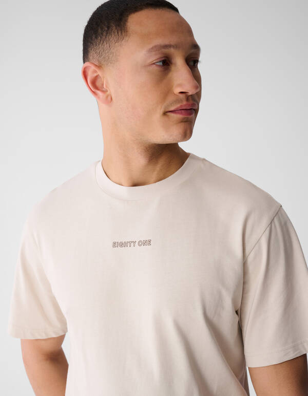Eighty One T-Shirt Hellgrau SHOEBY MEN