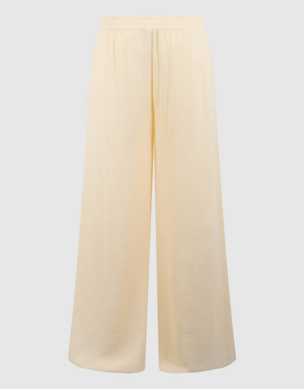 Twist Wide Leg Fit Hose Hellgelb SHOEBY WOMEN