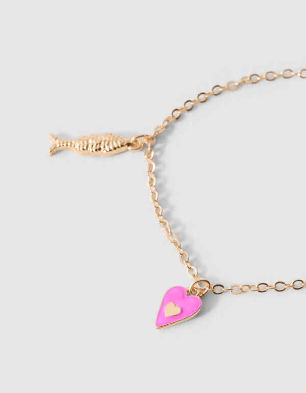 Summer Charm Halskette Gold SHOEBY ACCESSOIRES