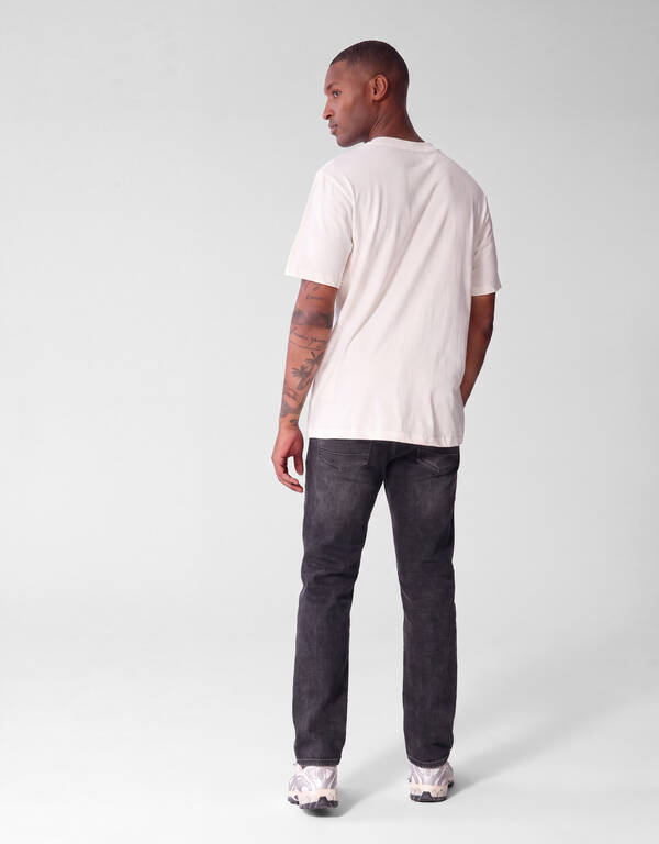Slim Straight Fit Jeans Dunkelgrau L32 SHOEBY MEN