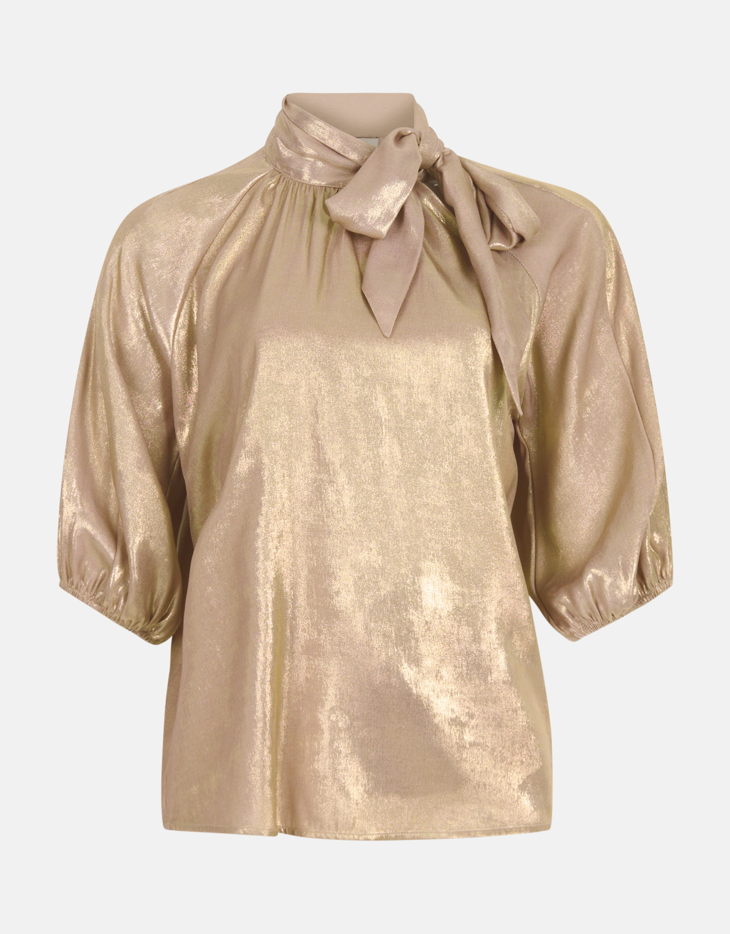 Metallic-Bluse Gold SHOEBY WOMEN