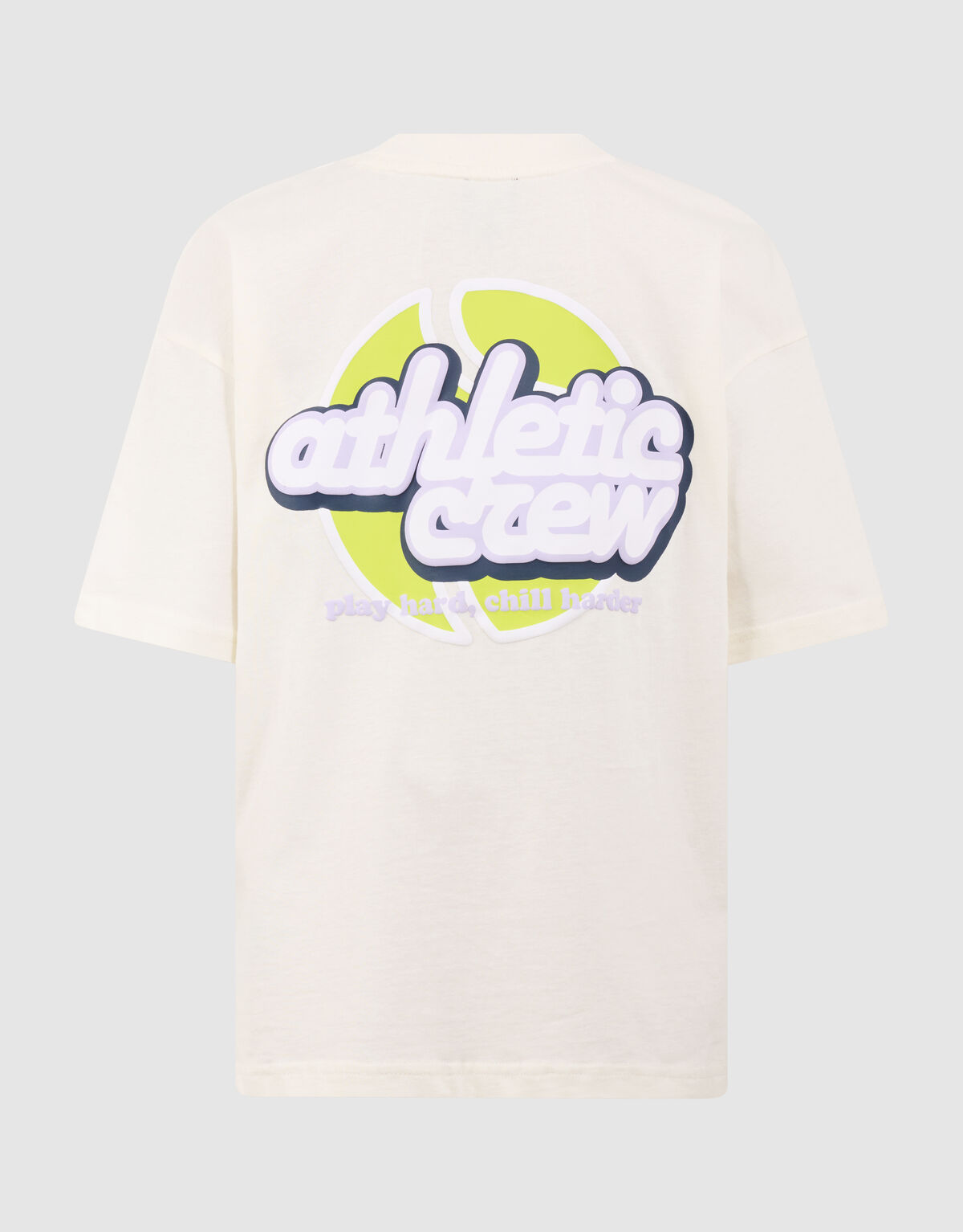 Athletic Artwork T-Shirt Gebrochen Wei&szlig; SHOEBY BOYS